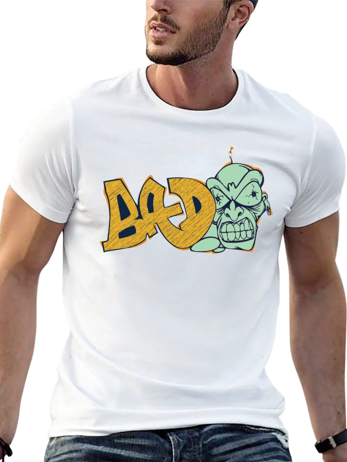 Bad Guy Graphic Print T-Shirt