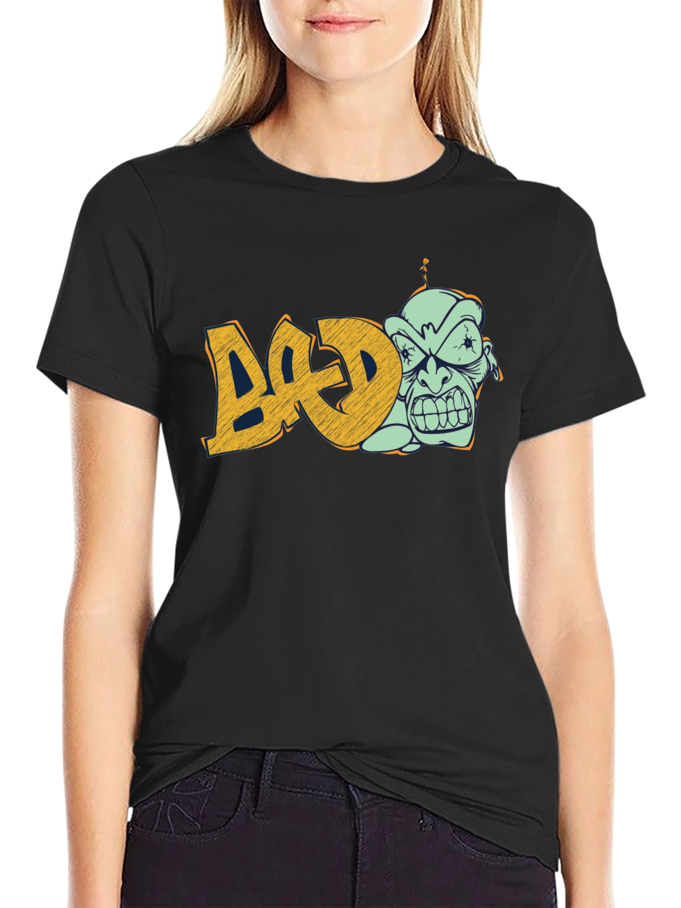 Bad Guy Graphic Print T-Shirt