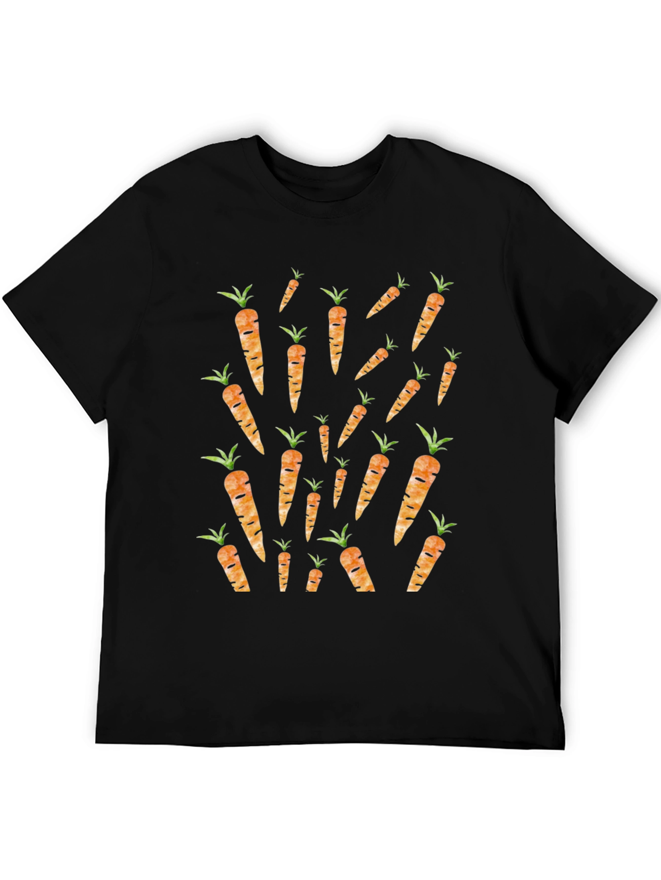 Carrot Pattern Graphic Tee