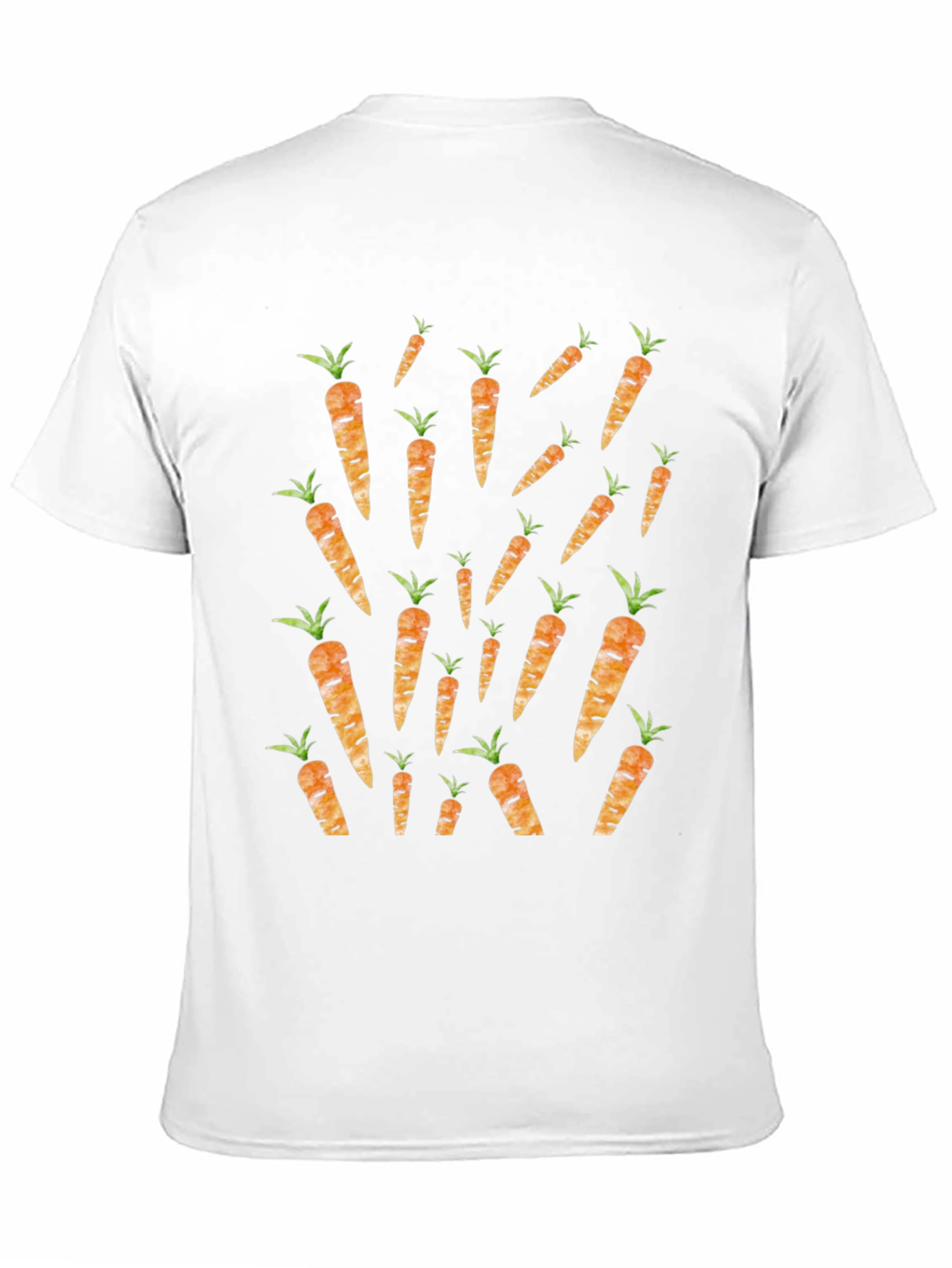 Carrot Pattern Graphic Tee