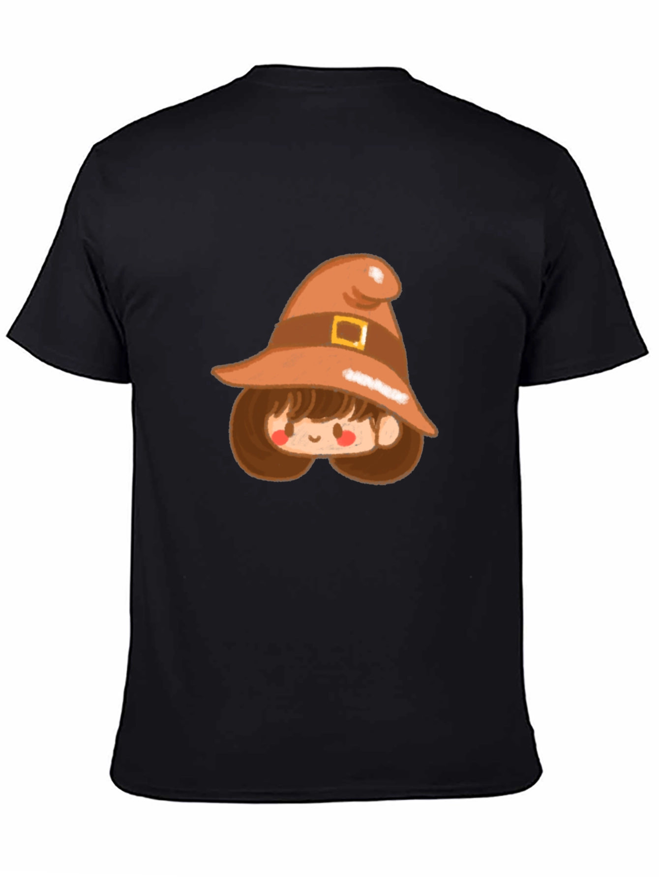 Whimsical Witch Cartoon Tee