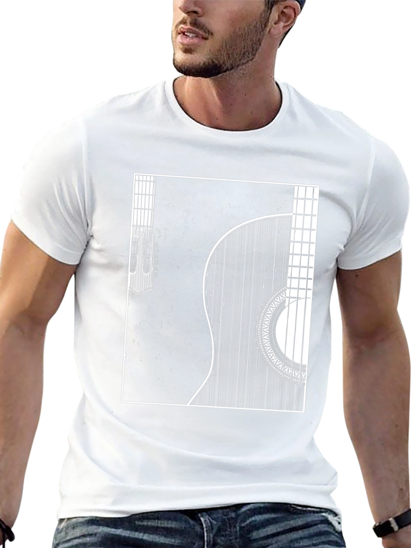 Guitar Graphic T-Shirt - Music Lover Tee