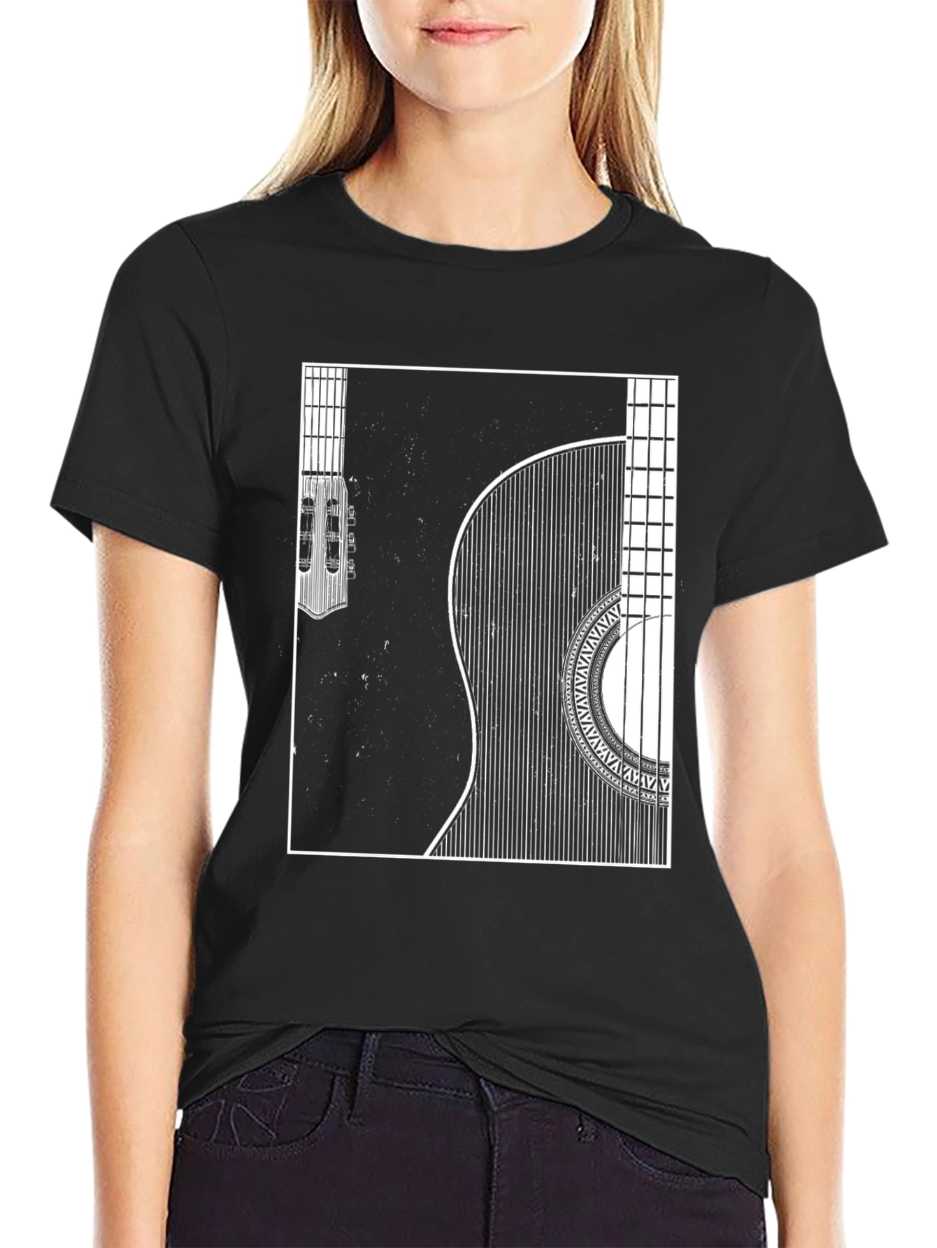 Guitar Graphic T-Shirt - Music Lover Tee