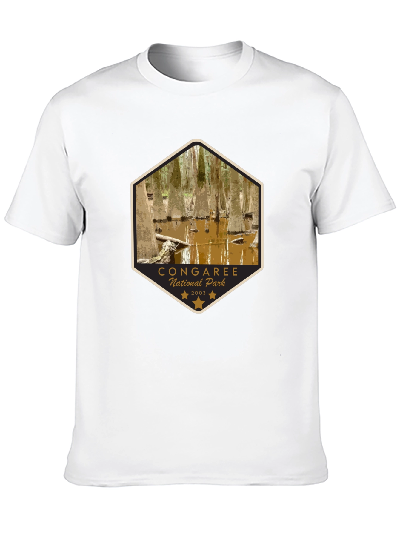 Congaree National Park Black T-Shirt