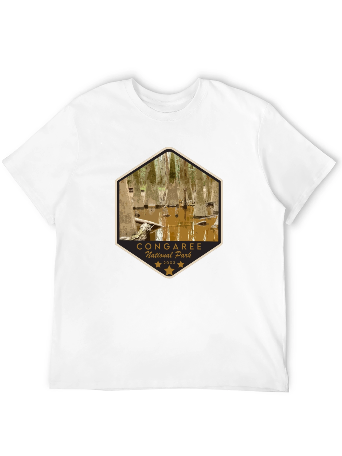 Congaree National Park Black T-Shirt