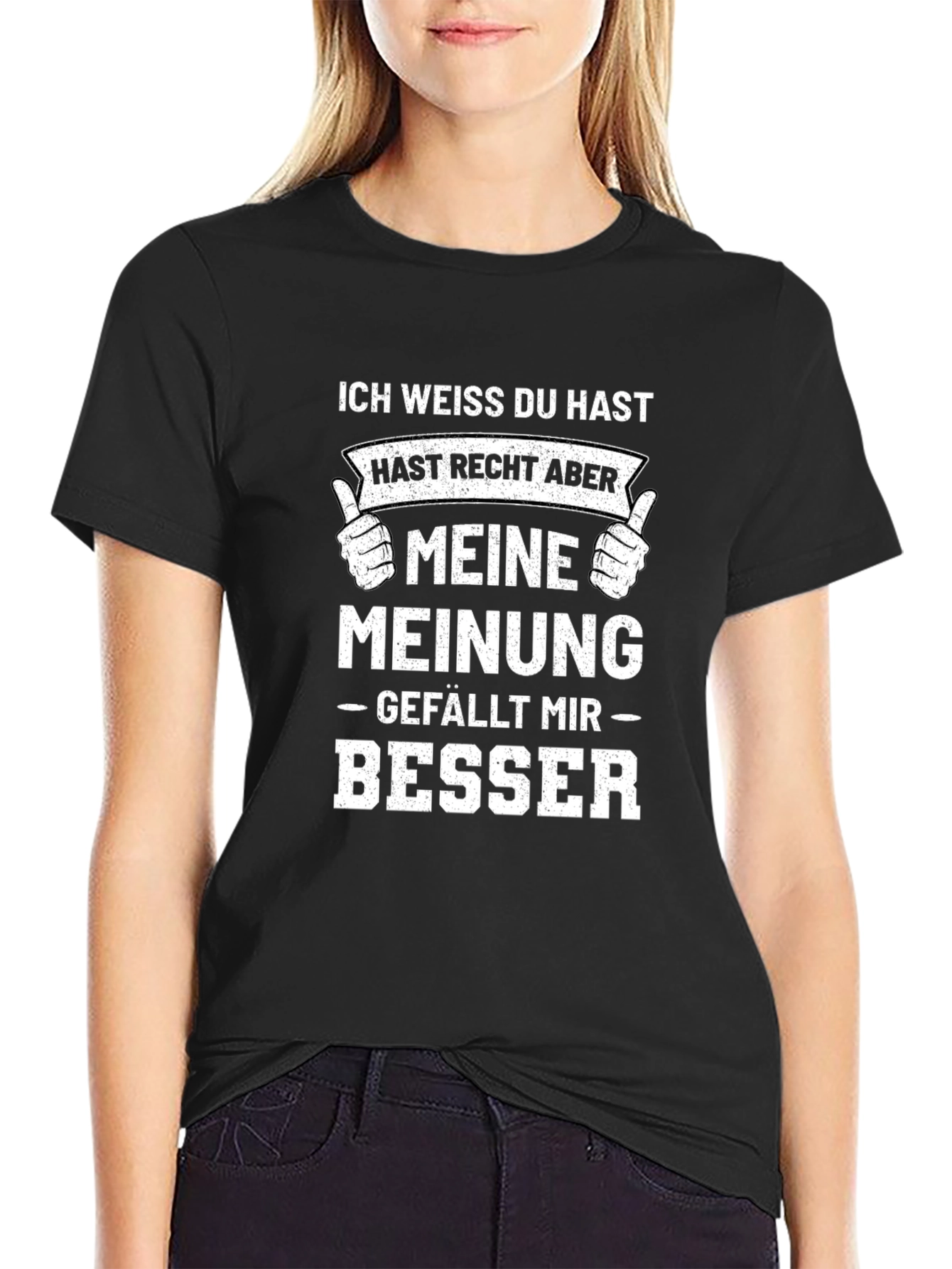 Funny German Saying T-Shirt - Meine Meinung!