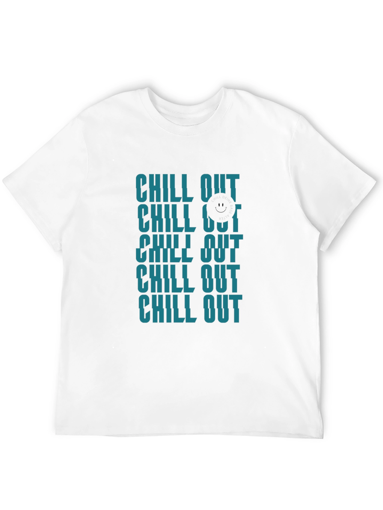Chill Out Graphic Print T-Shirt - Relaxed Fit