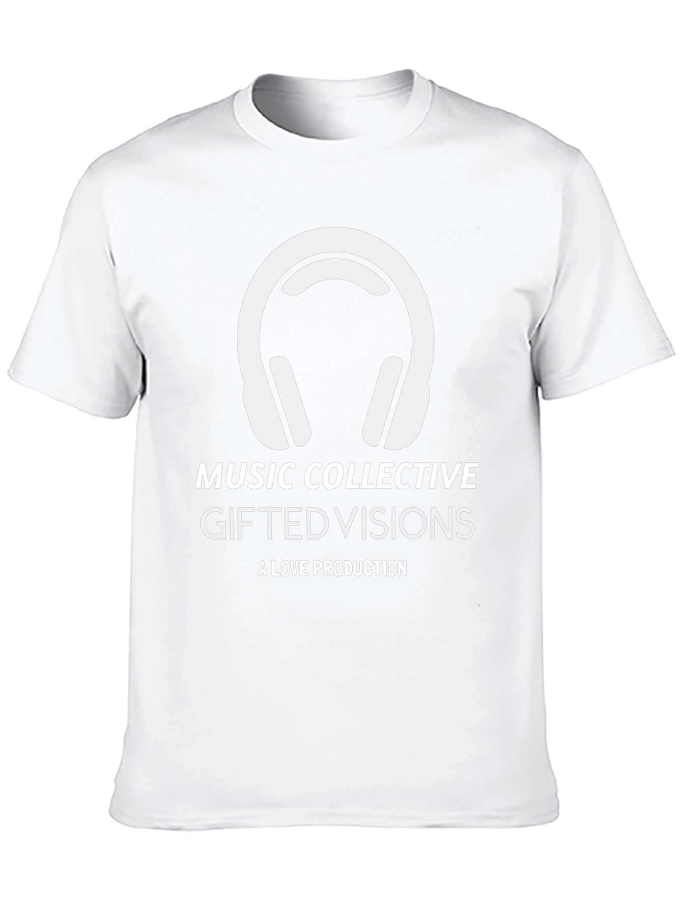 Music Collective T-Shirt: Gifted Visions Black Tee
