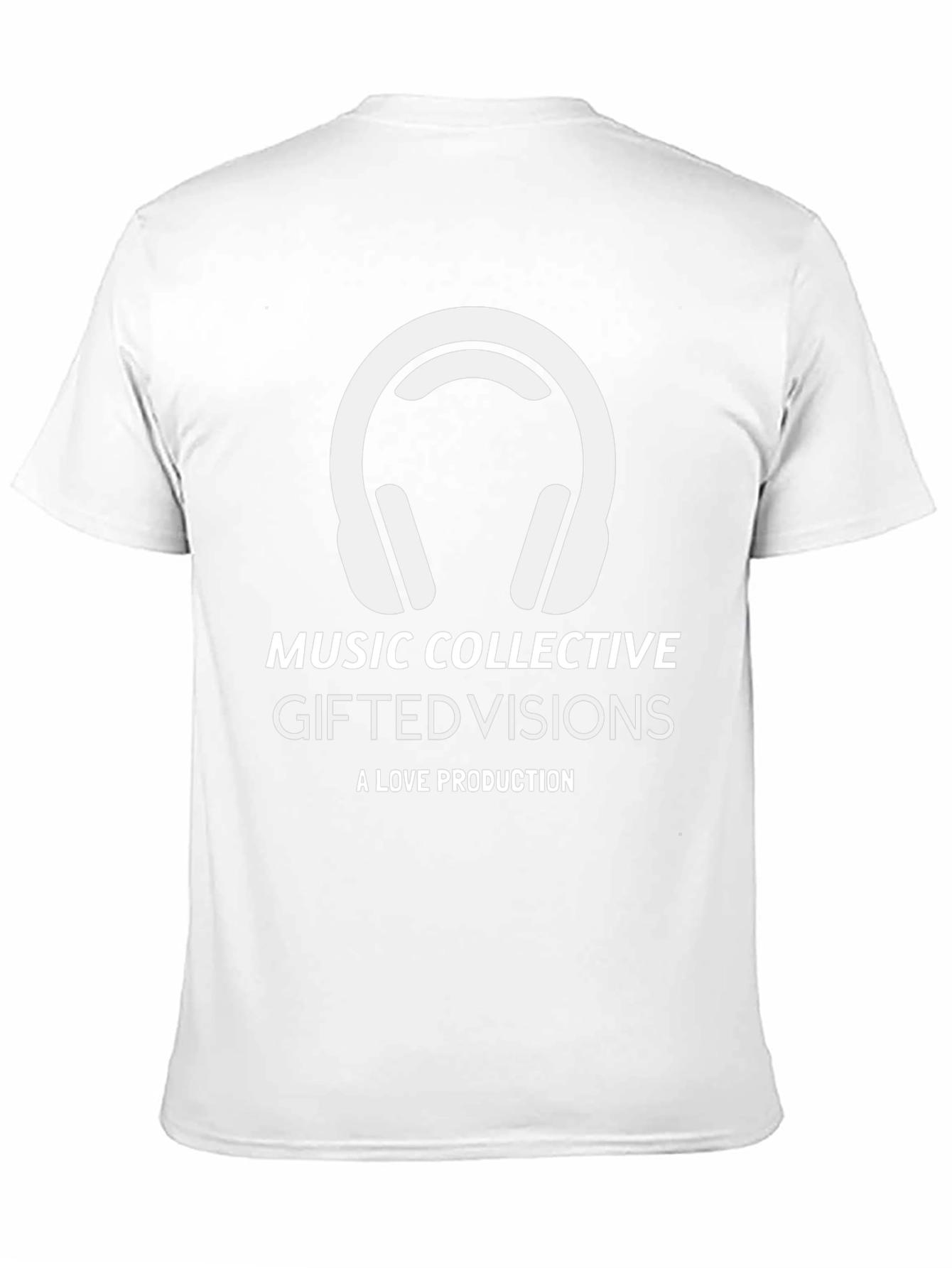 Music Collective T-Shirt: Gifted Visions Black Tee