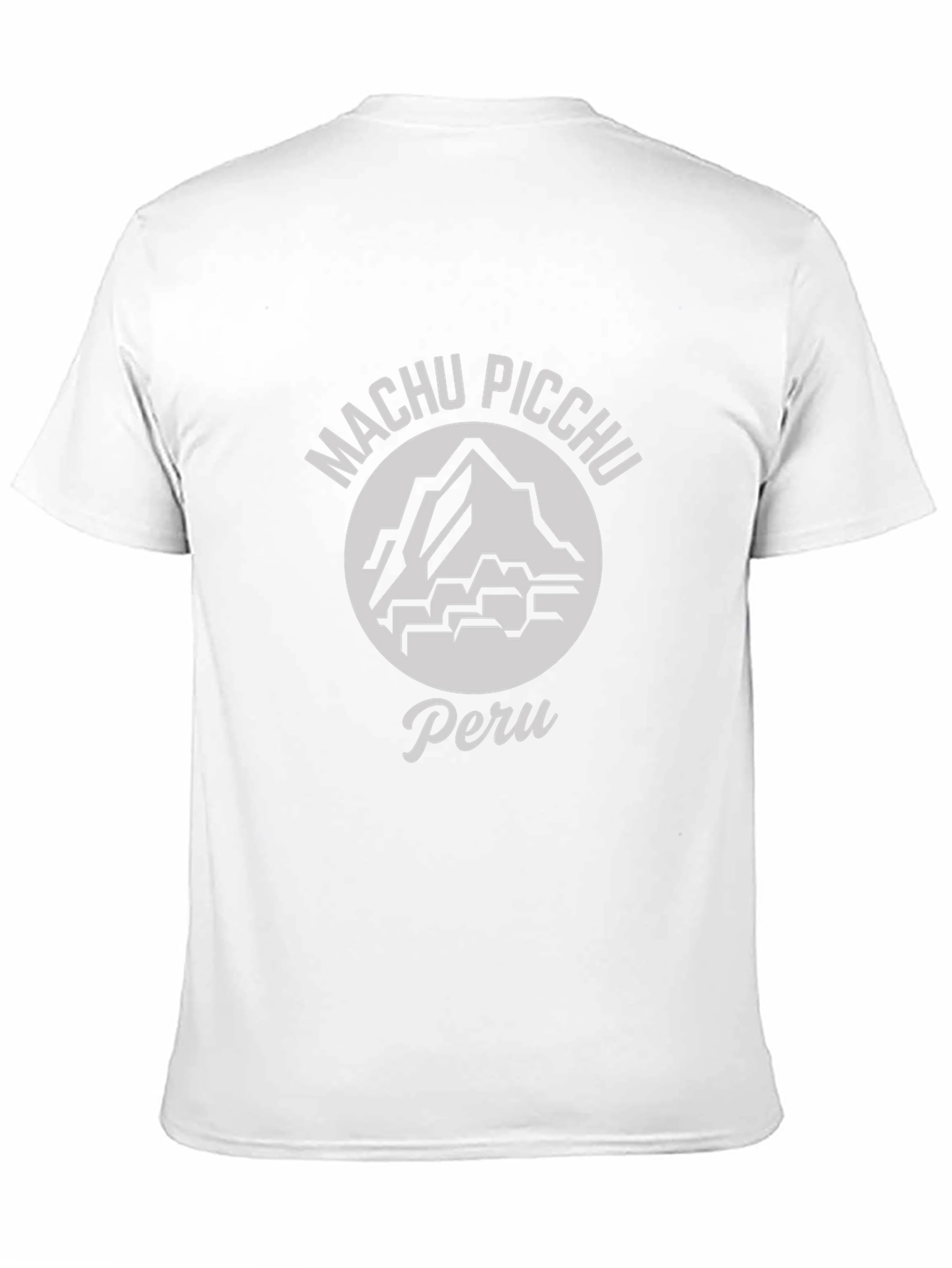 Machu Picchu Peru Graphic T-Shirt - Black