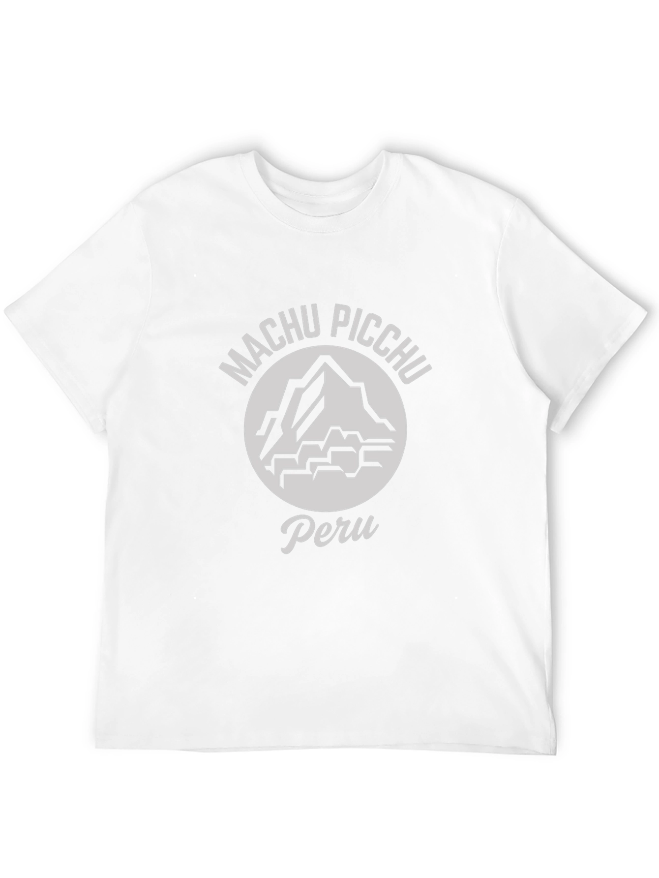 Machu Picchu Peru Graphic T-Shirt - Black