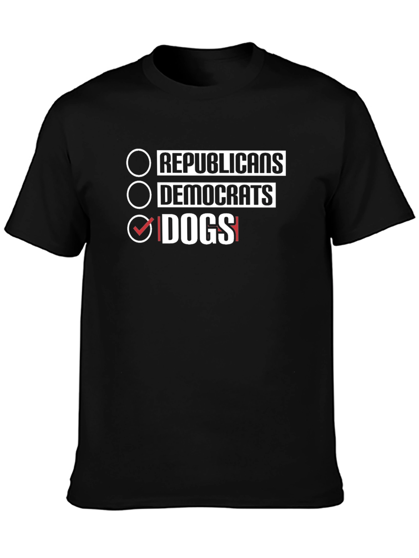 Dogs for President Graphic T-Shirt