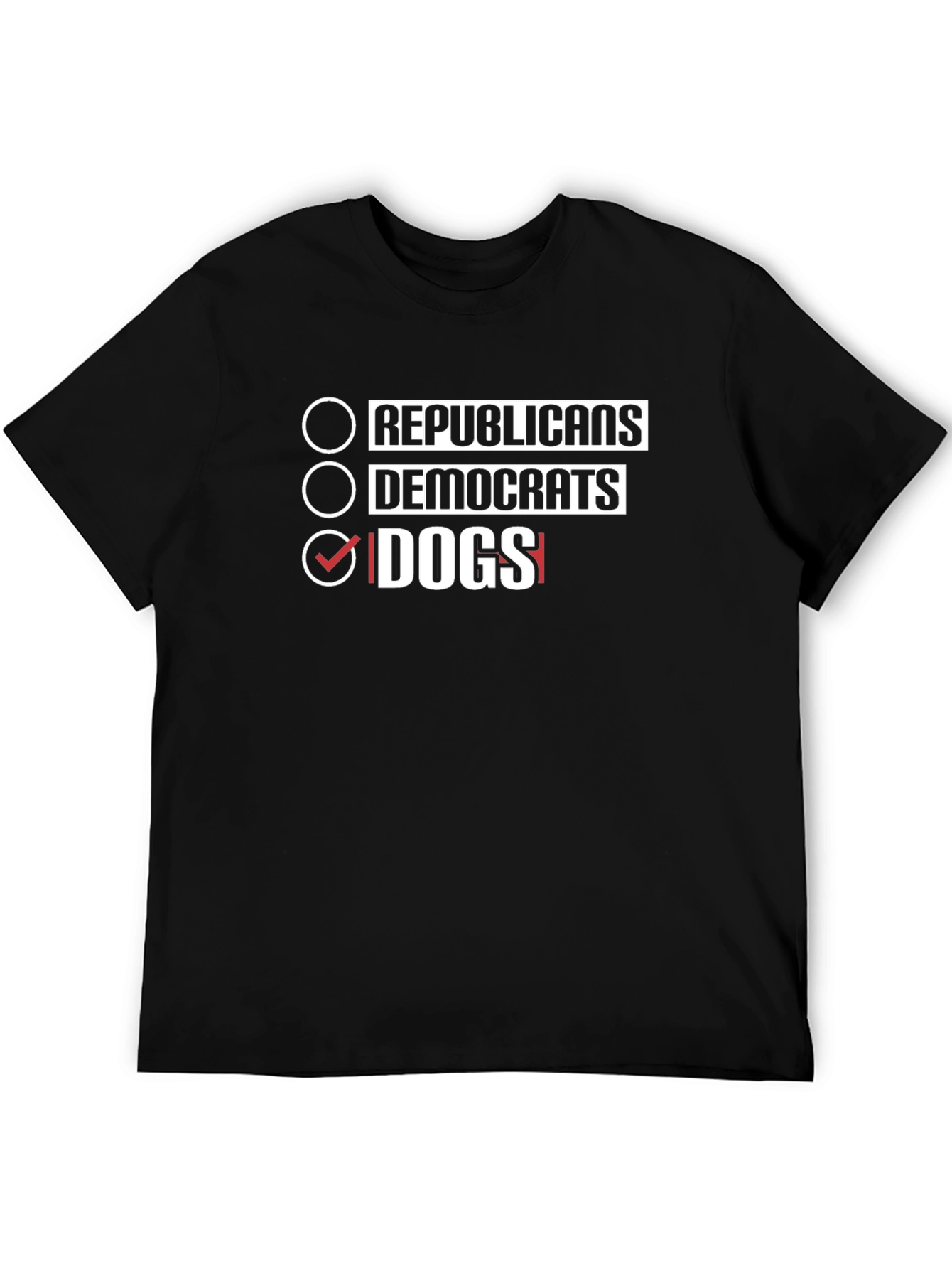 Dogs for President Graphic T-Shirt