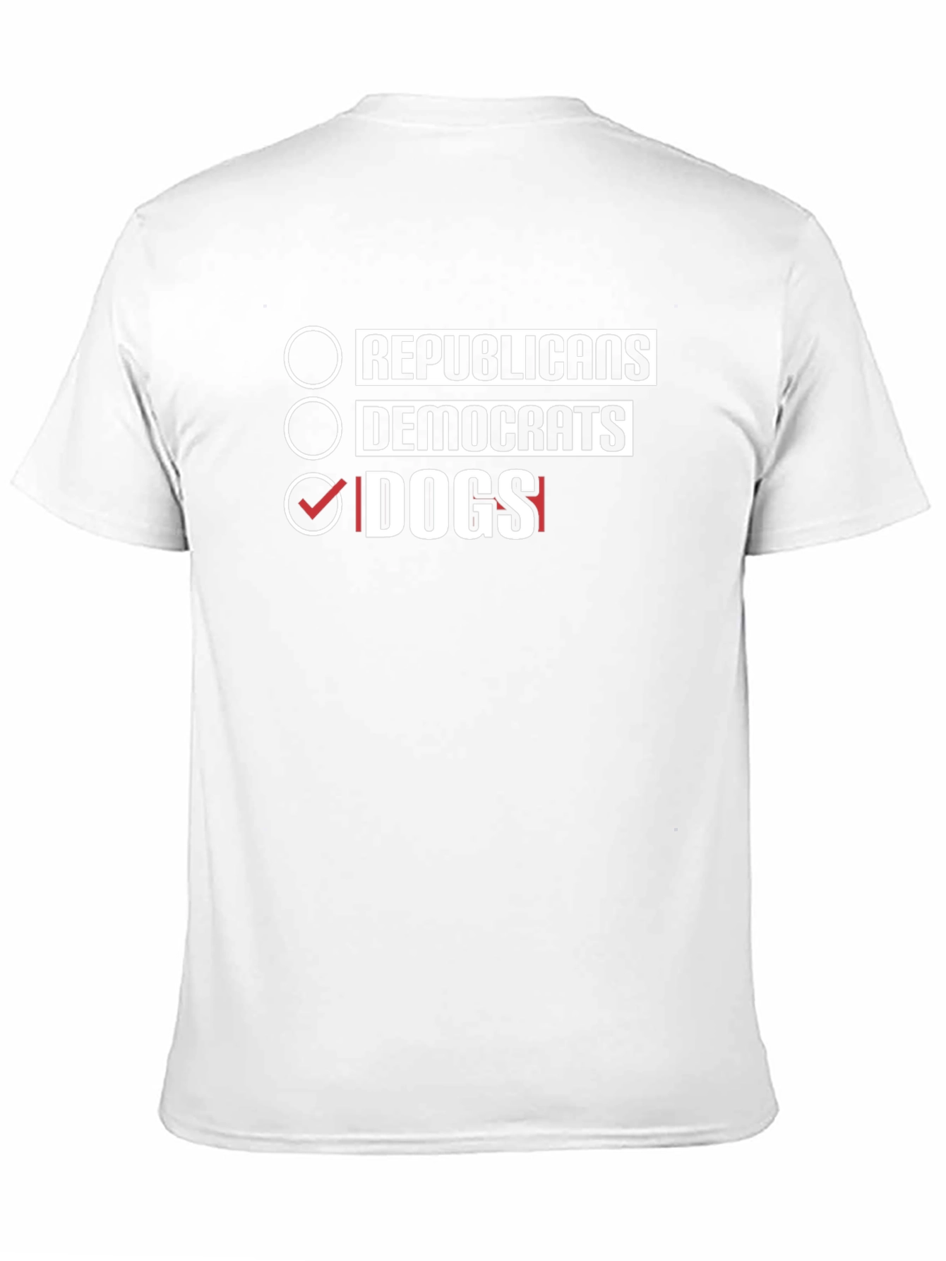 Dogs for President Graphic T-Shirt