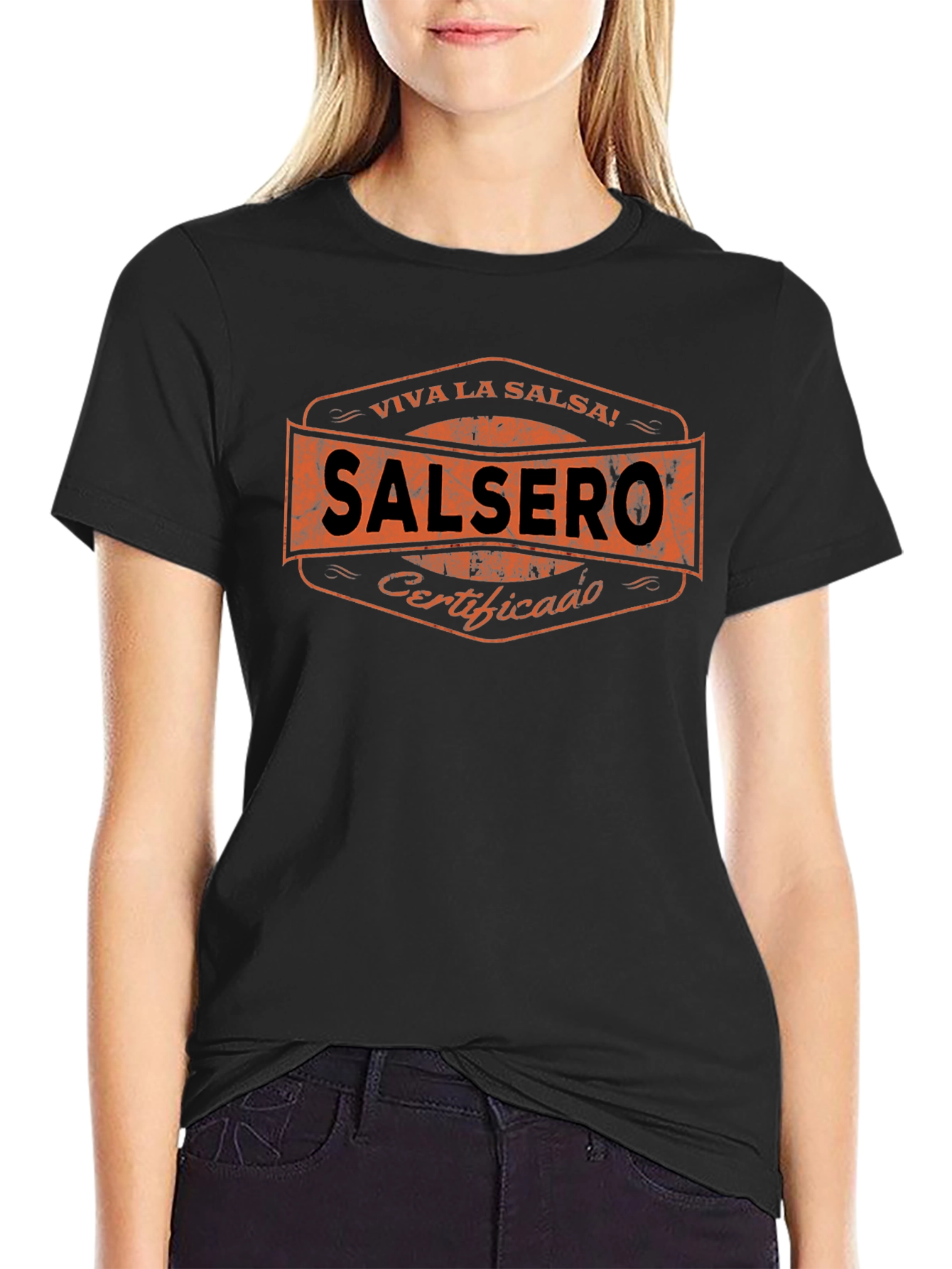 Viva La Salsa! Salsero Certified Black T-Shirt