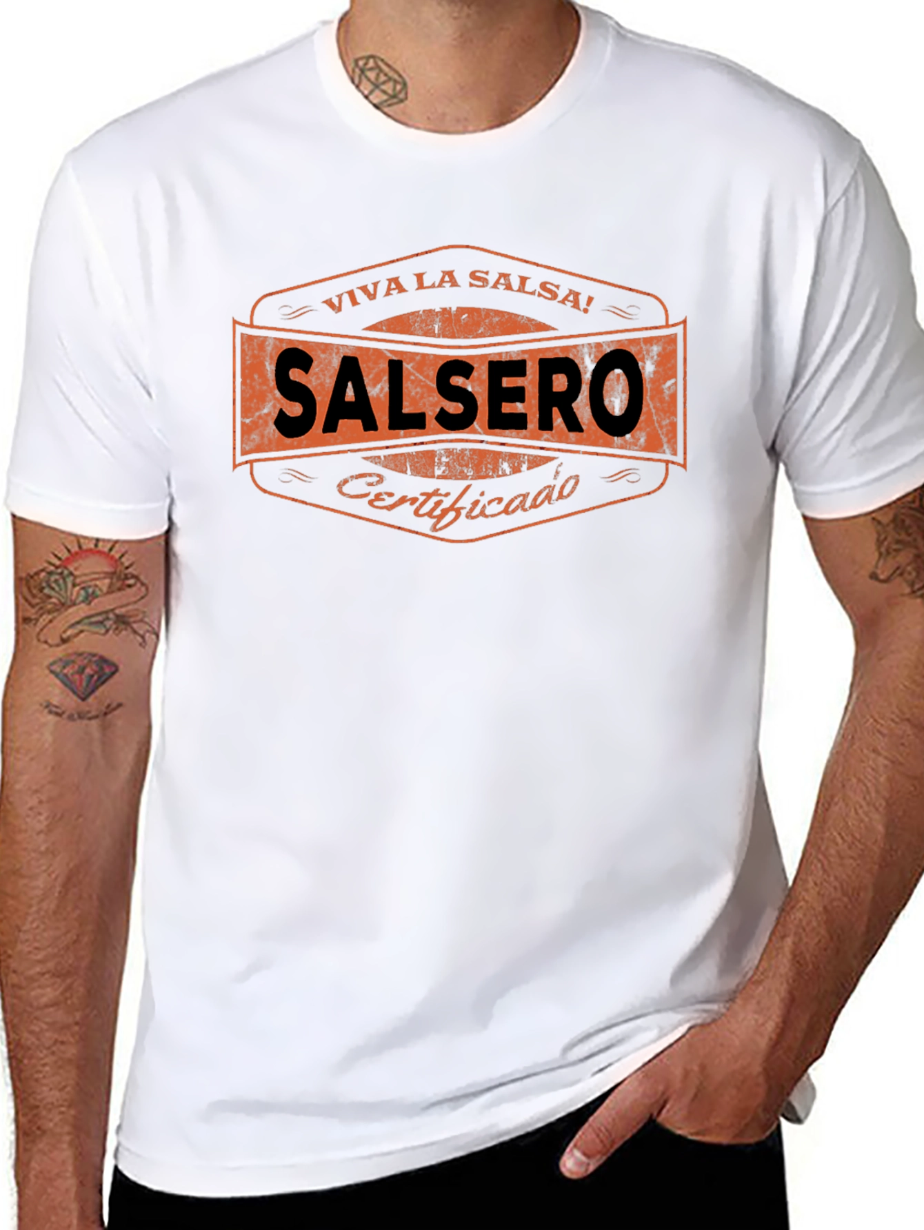 Viva La Salsa! Salsero Certified Black T-Shirt