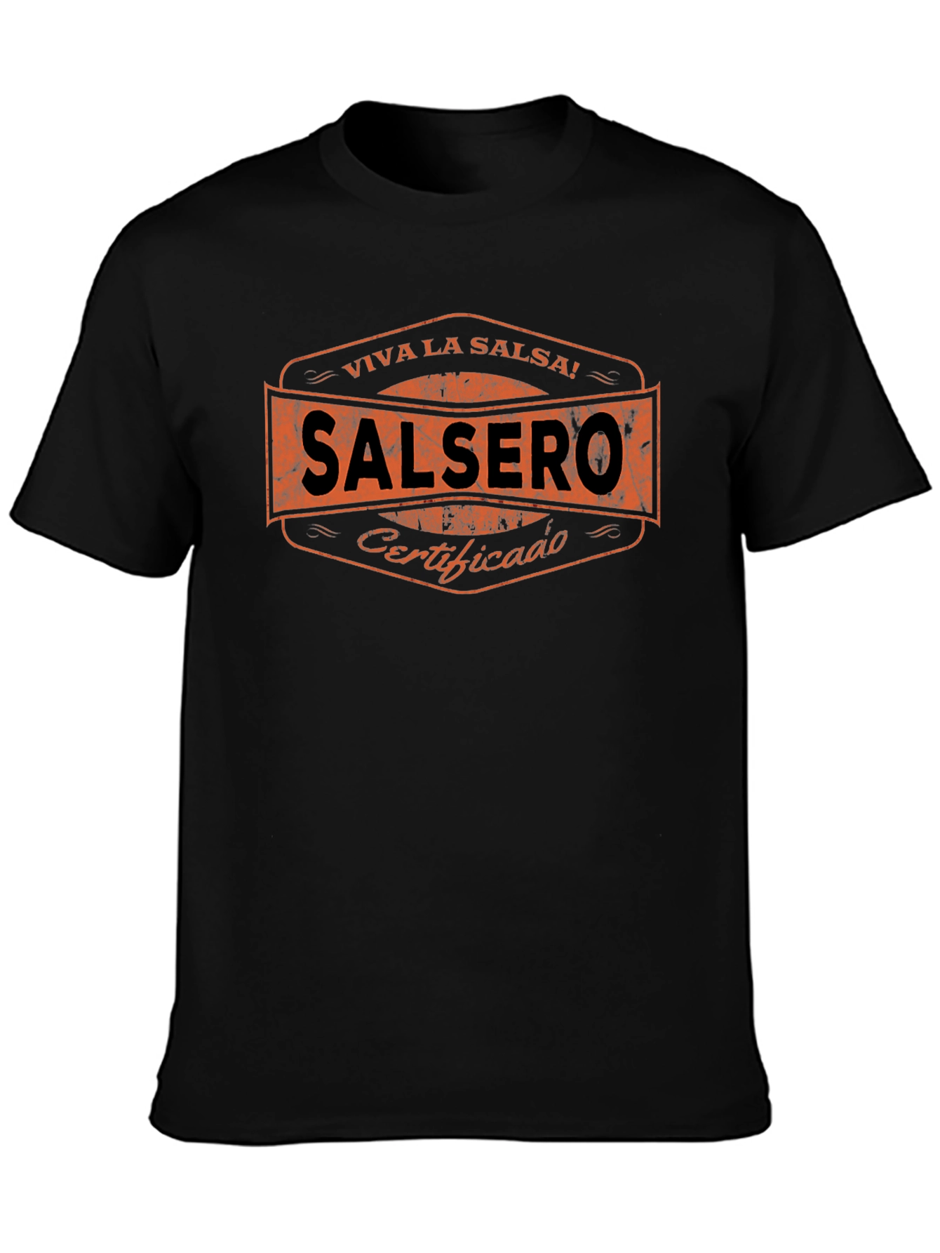 Viva La Salsa! Salsero Certified Black T-Shirt