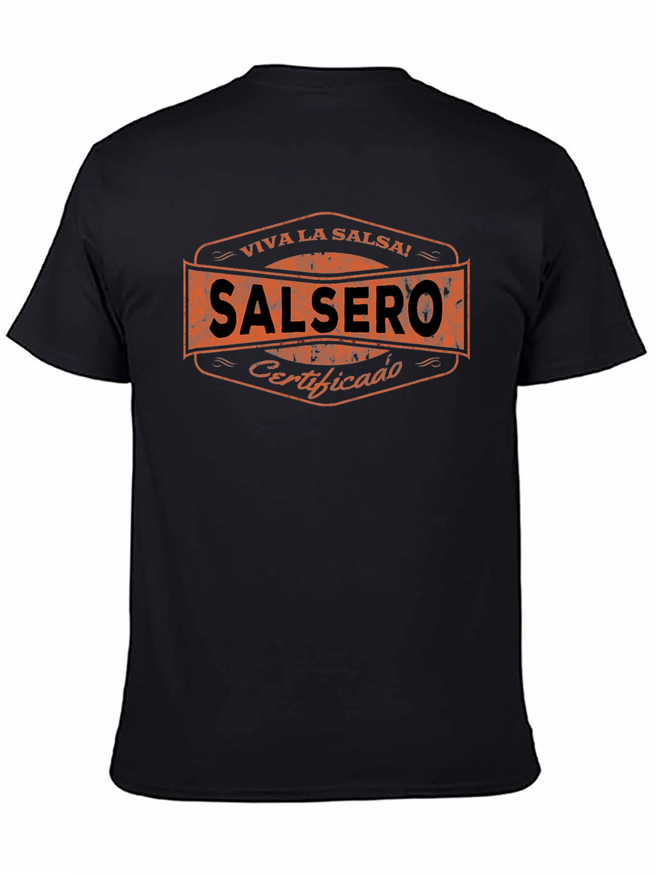 Viva La Salsa! Salsero Certified Black T-Shirt