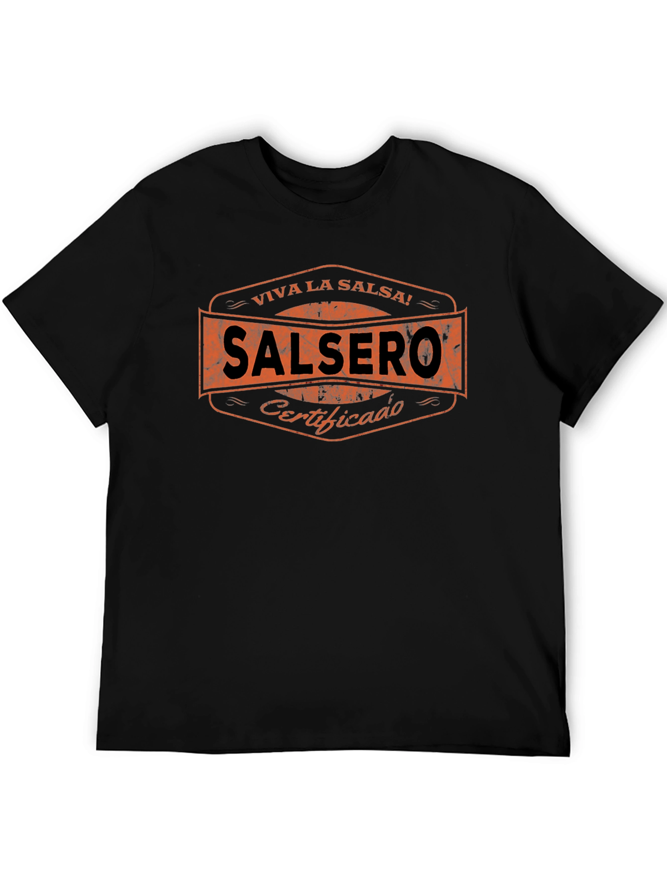 Viva La Salsa! Salsero Certified Black T-Shirt