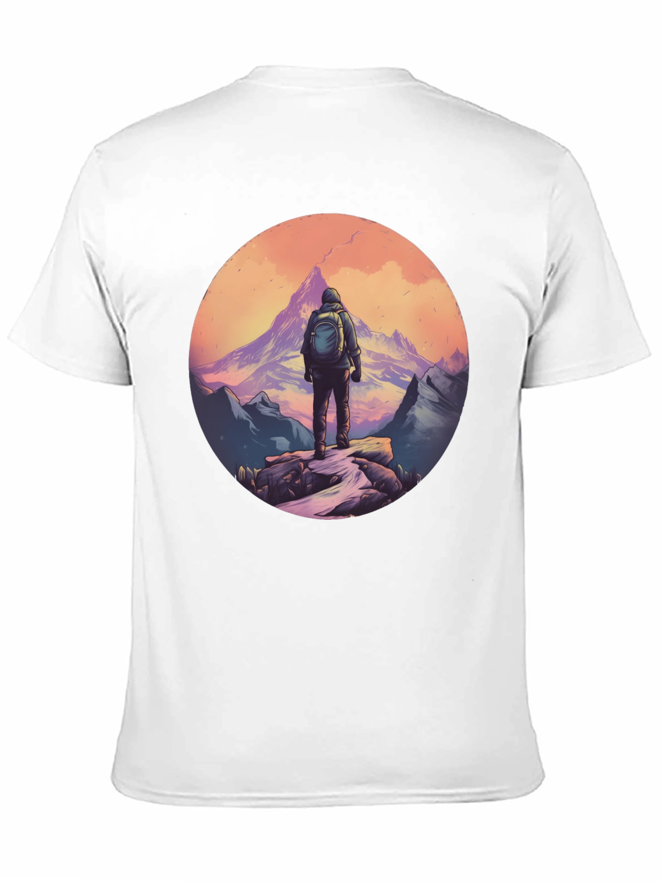 Mountain Hiker Graphic Tee - Adventure Awaits!