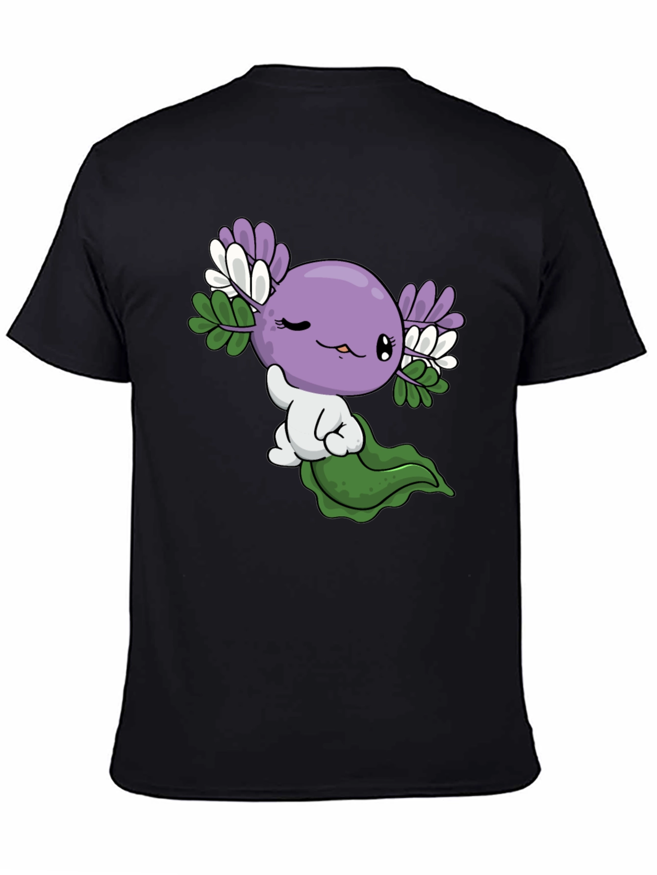 Axolotl Cartoon Graphic T-Shirt