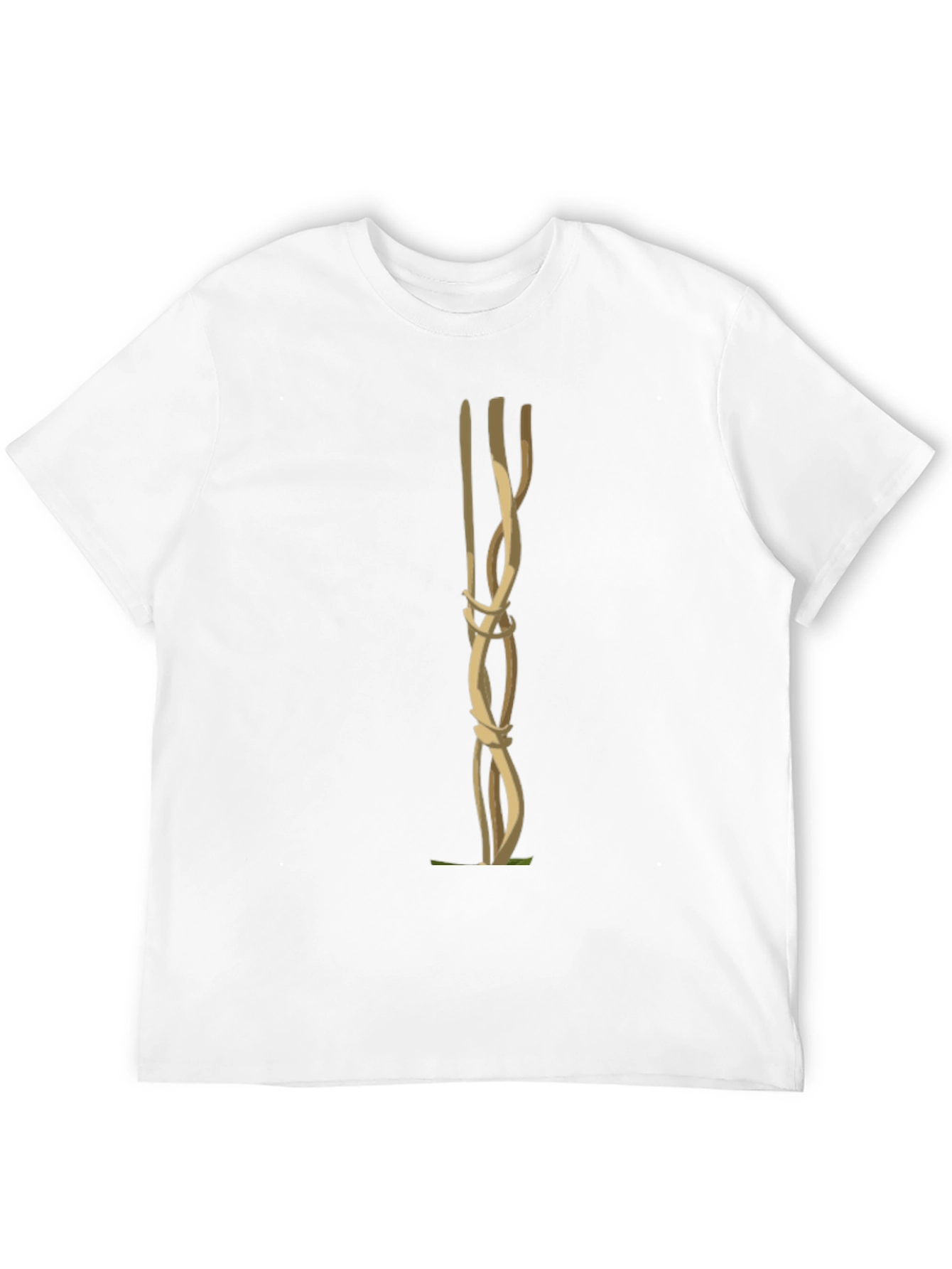 Abstract Vine Art Black T-Shirt