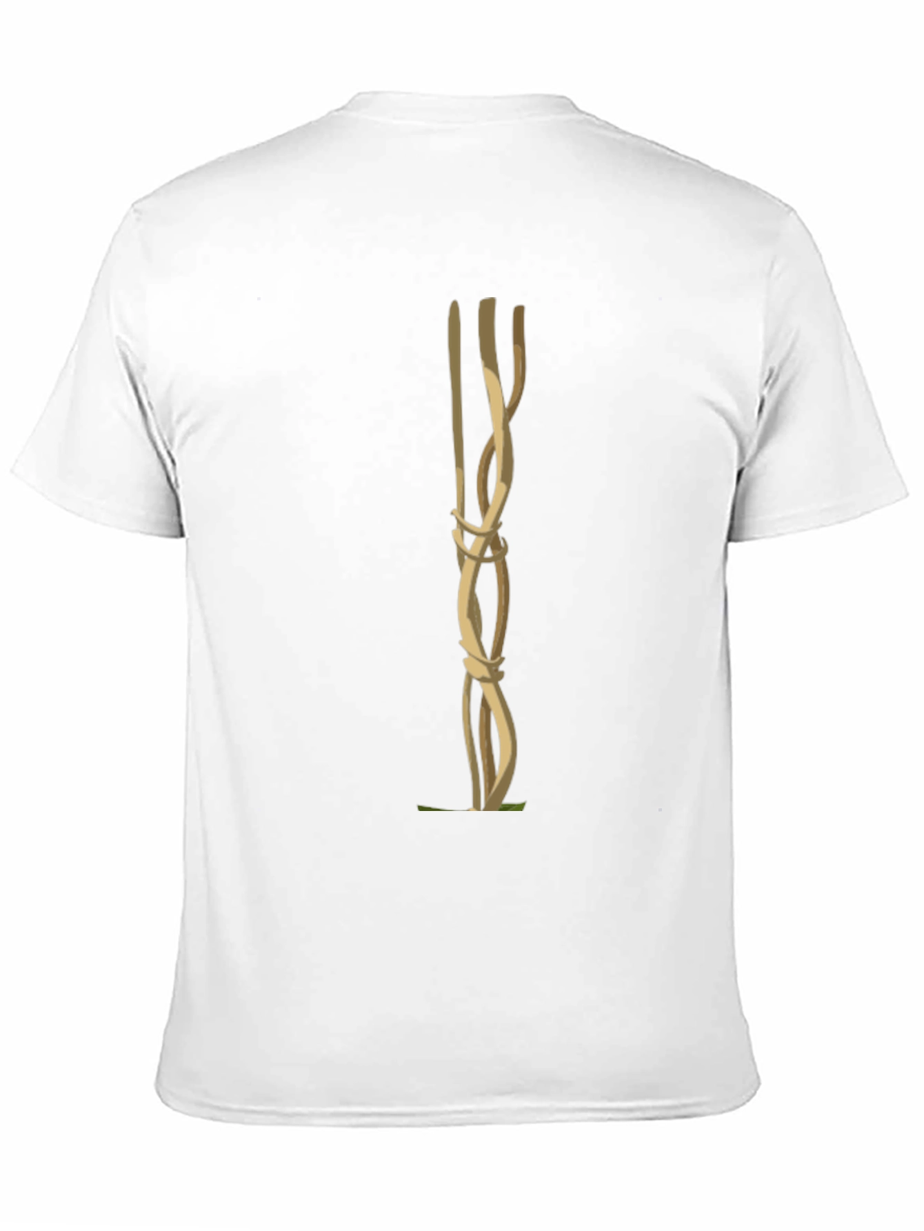 Abstract Vine Art Black T-Shirt