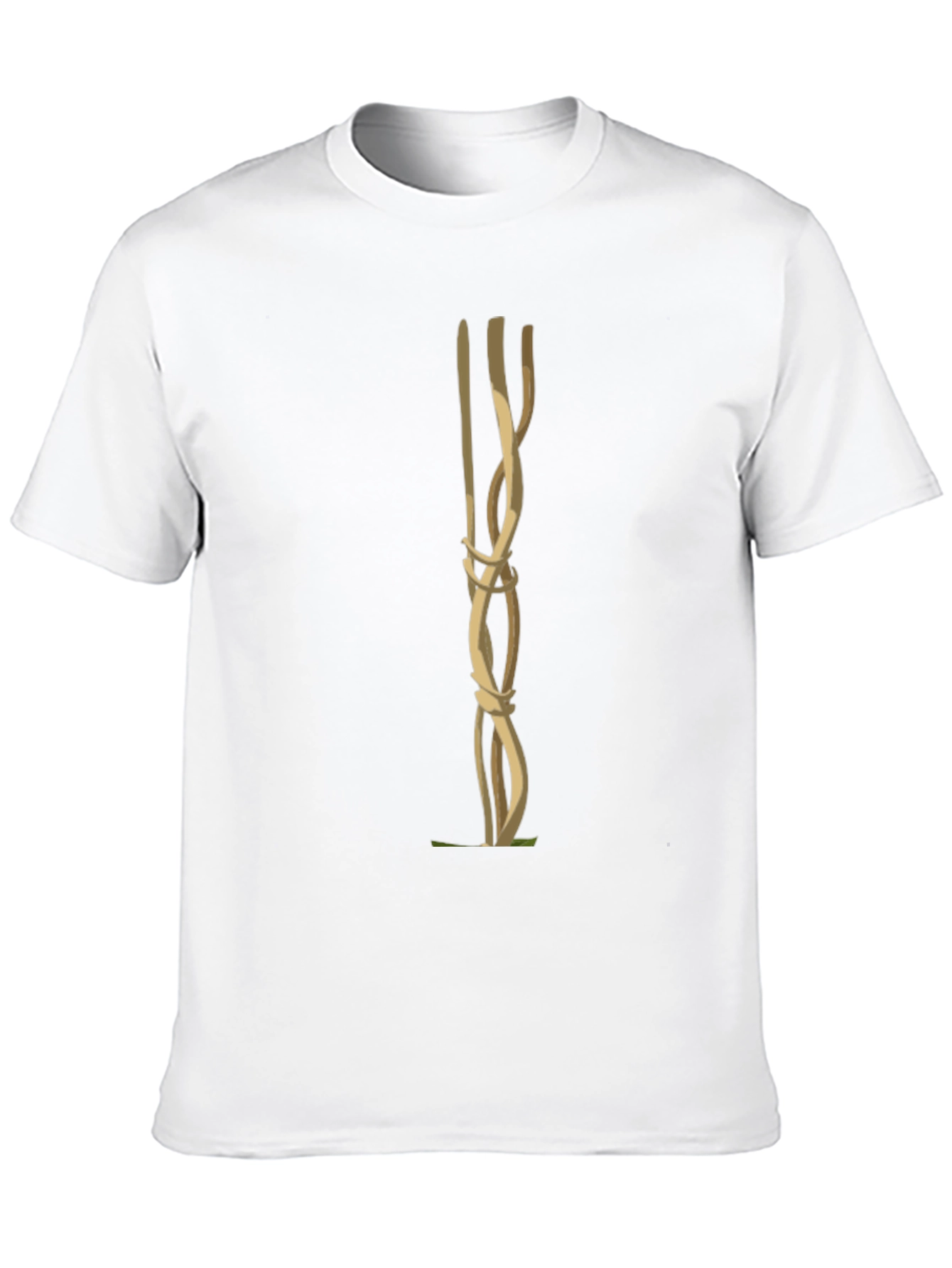 Abstract Vine Art Black T-Shirt