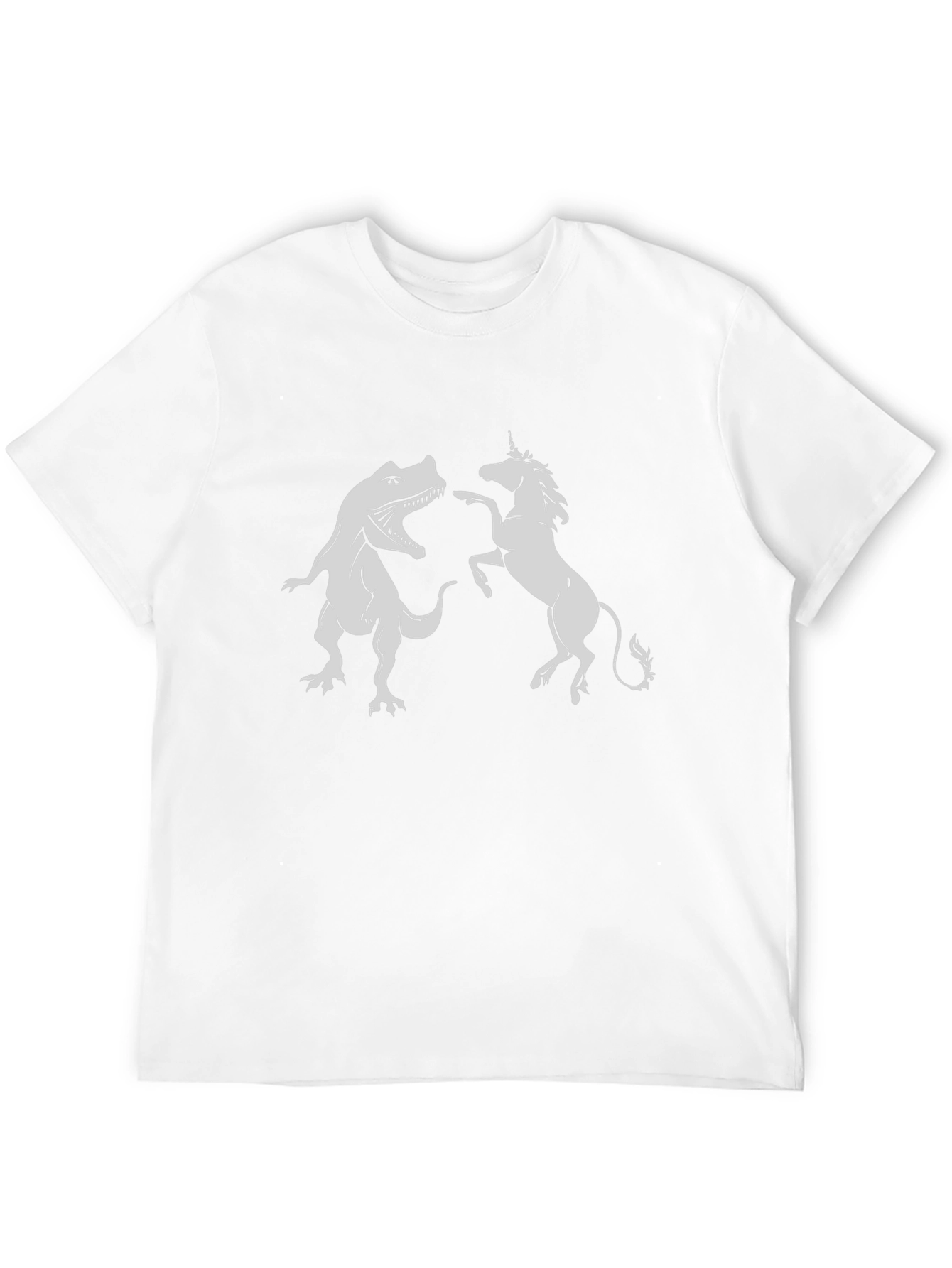 Dino vs Unicorn Graphic Tee