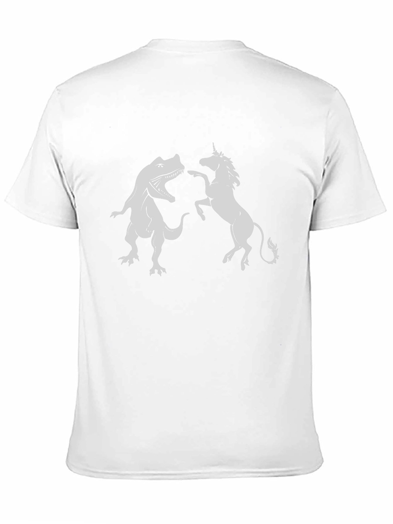 Dino vs Unicorn Graphic Tee
