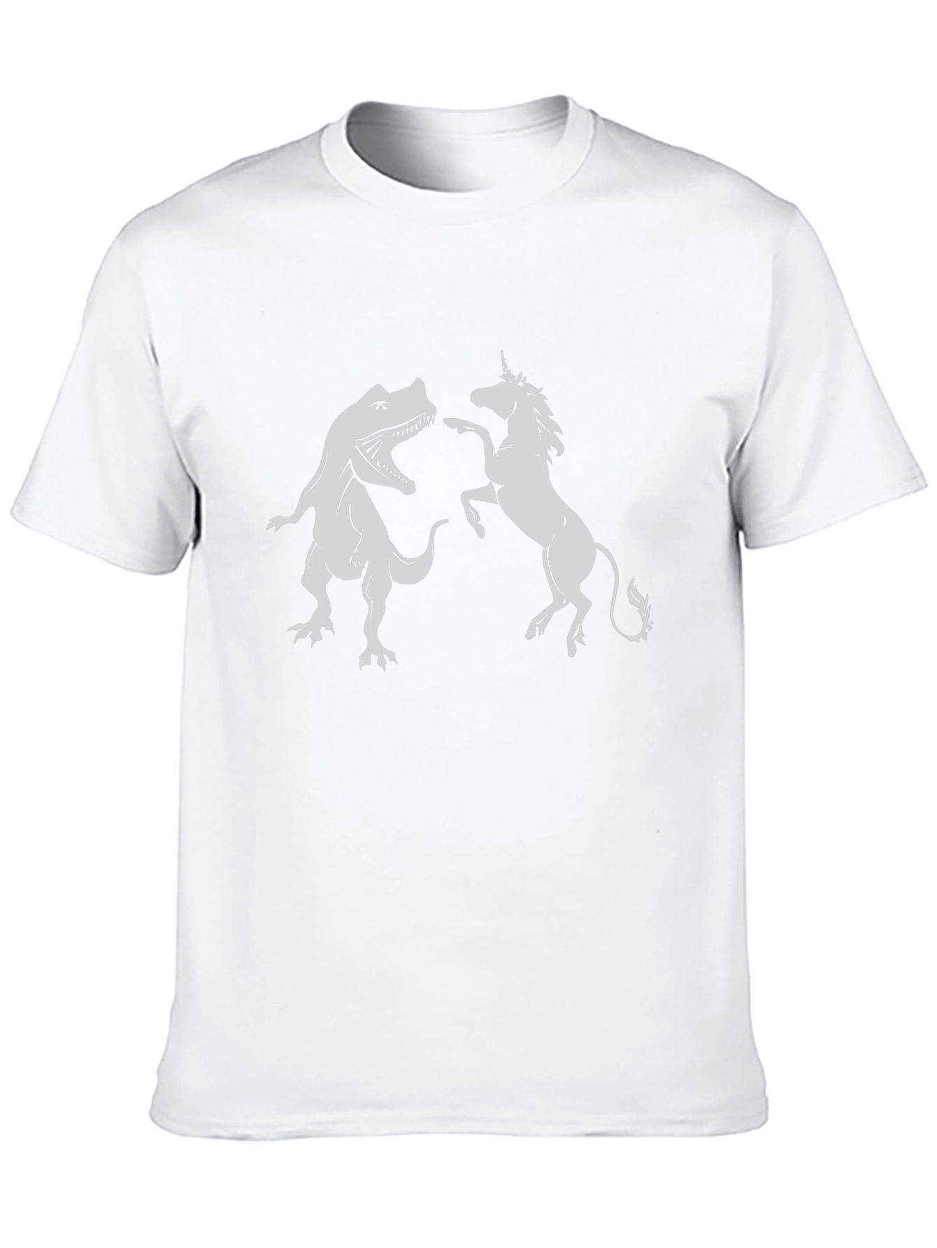 Dino vs Unicorn Graphic Tee