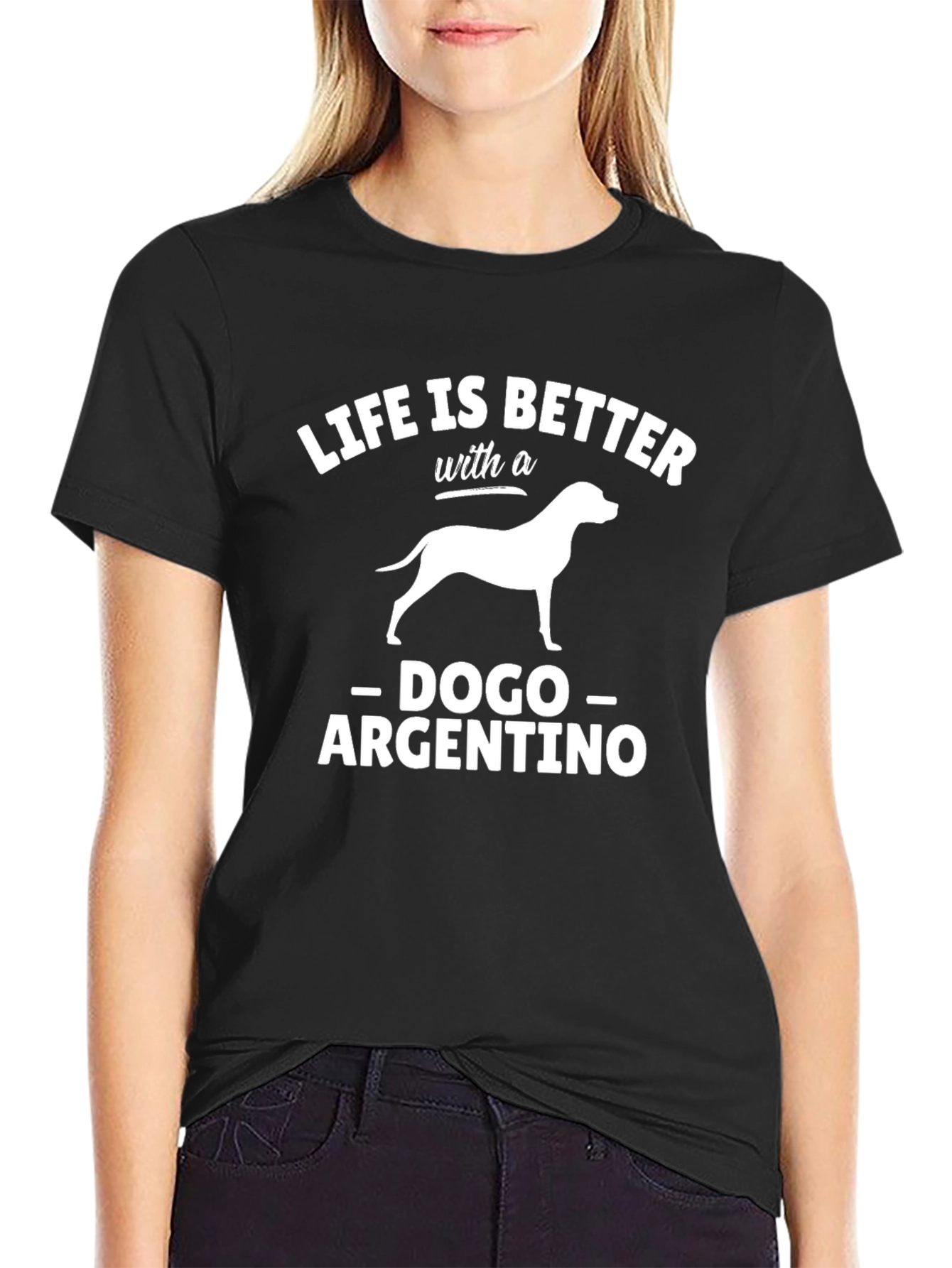Dogo Argentino T-Shirt - Life is Better