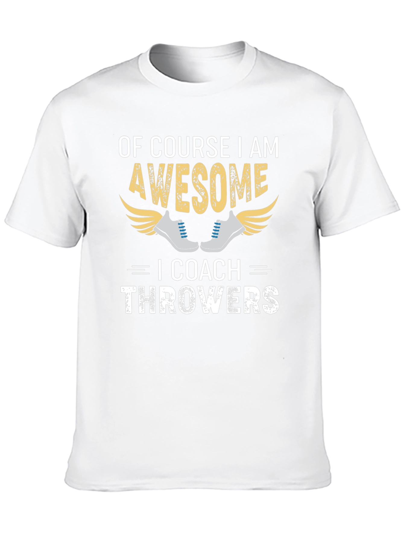 Awesome Throwers Coach Graphic Tee