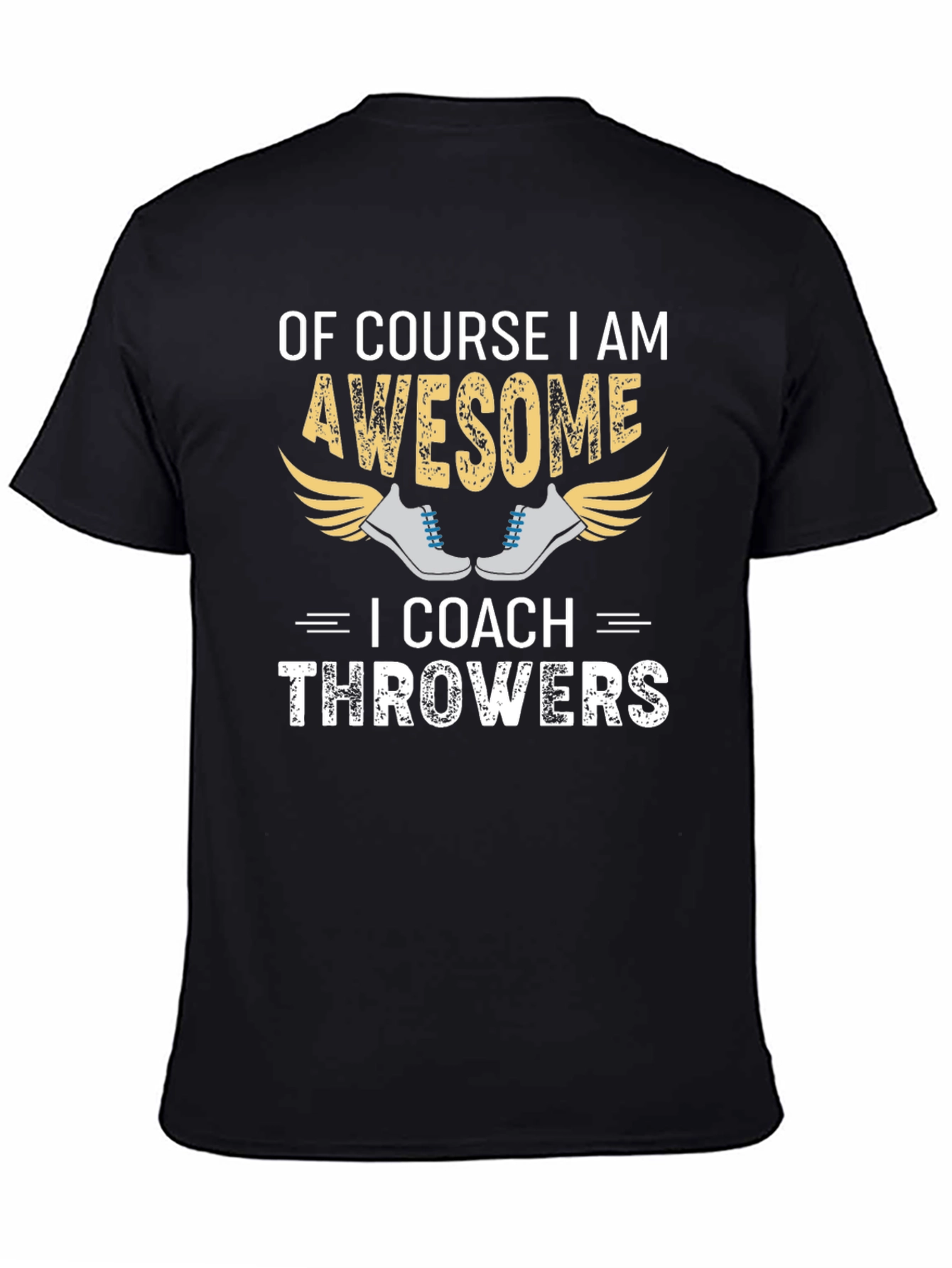 Awesome Throwers Coach Graphic Tee