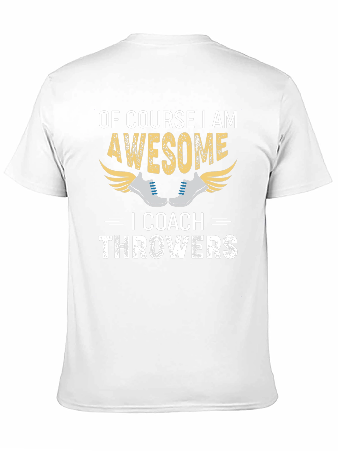 Awesome Throwers Coach Graphic Tee