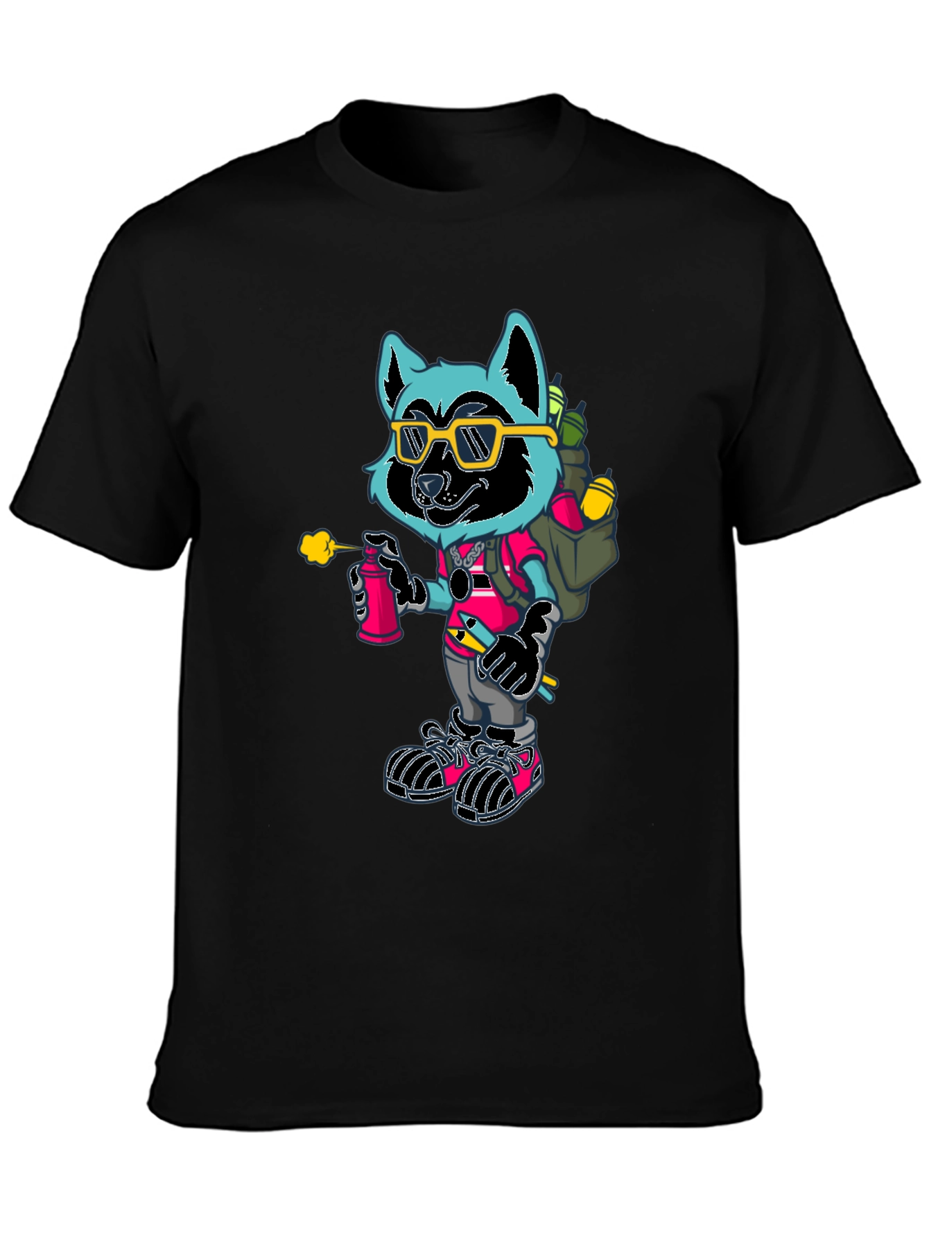 Cool Raccoon Graphic Tee