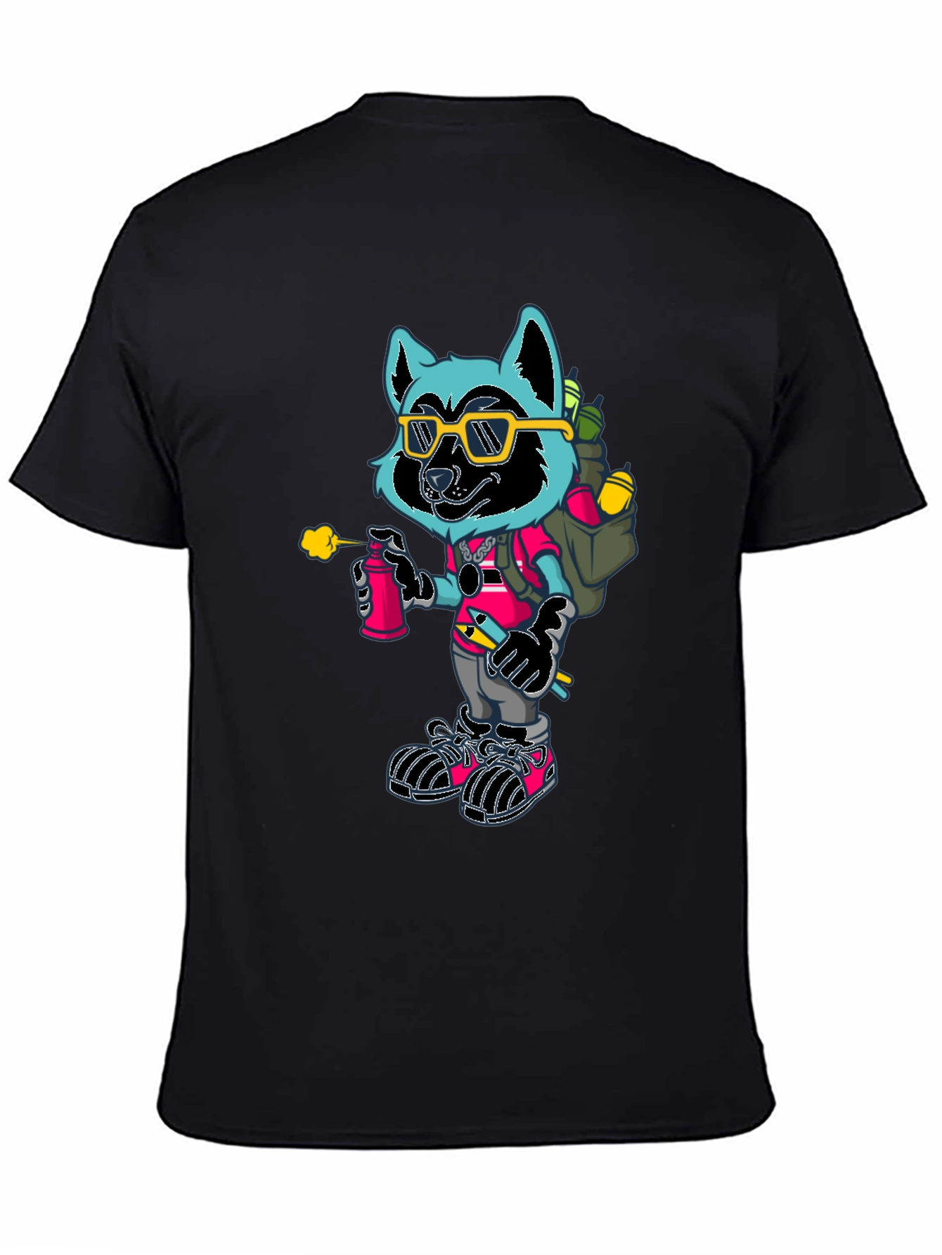Cool Raccoon Graphic Tee