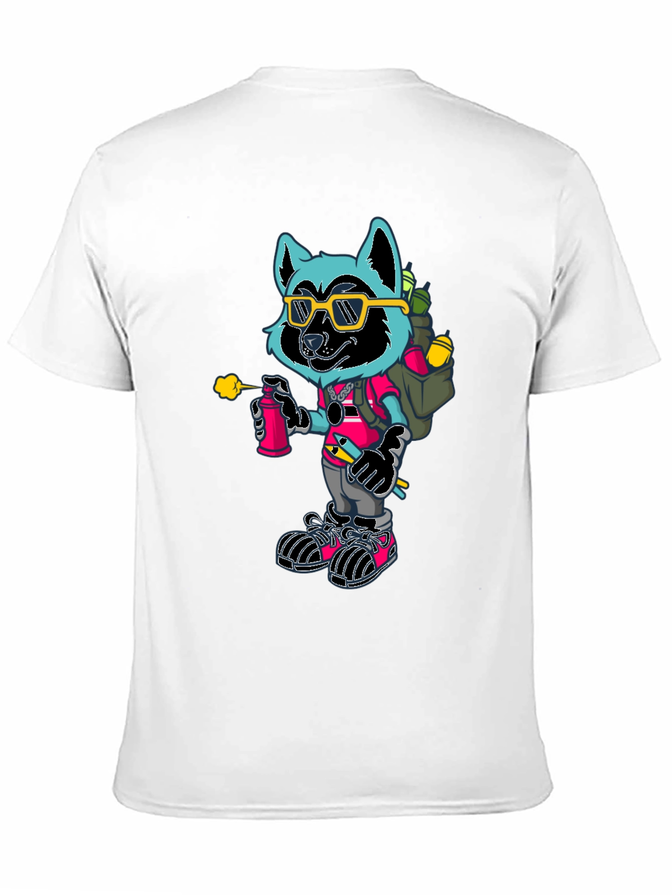 Cool Raccoon Graphic Tee