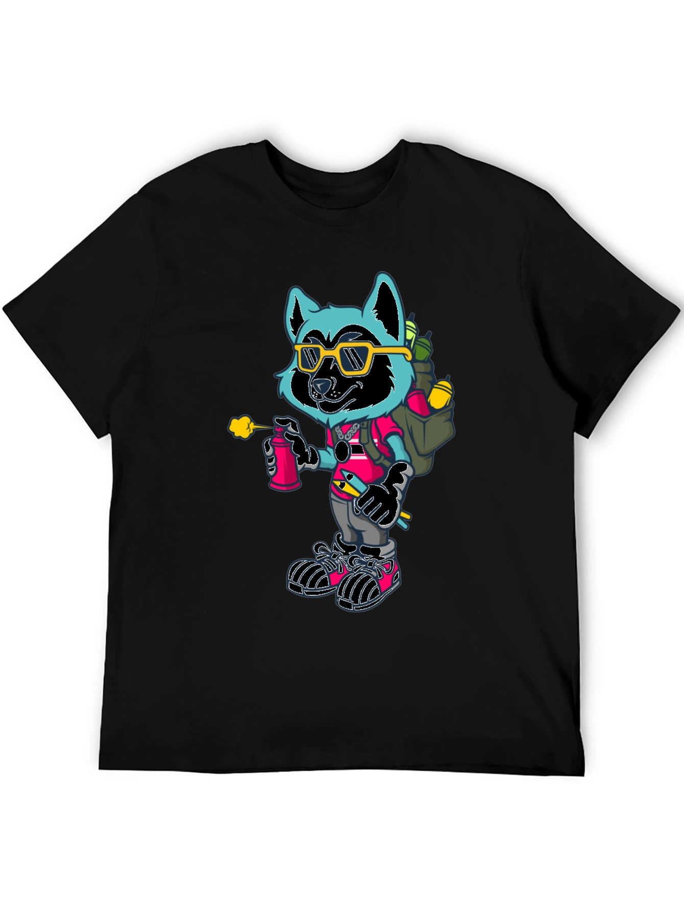 Cool Raccoon Graphic Tee