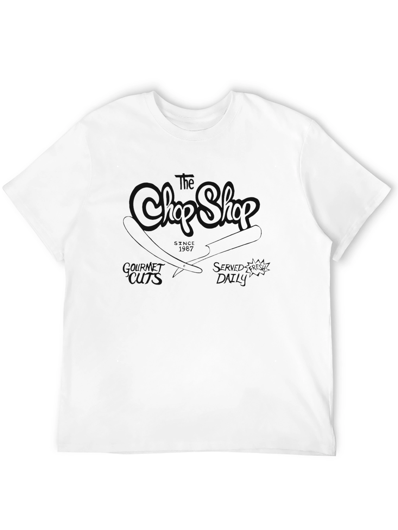 Classic Black Graphic Tee - Subtle Design Comfort