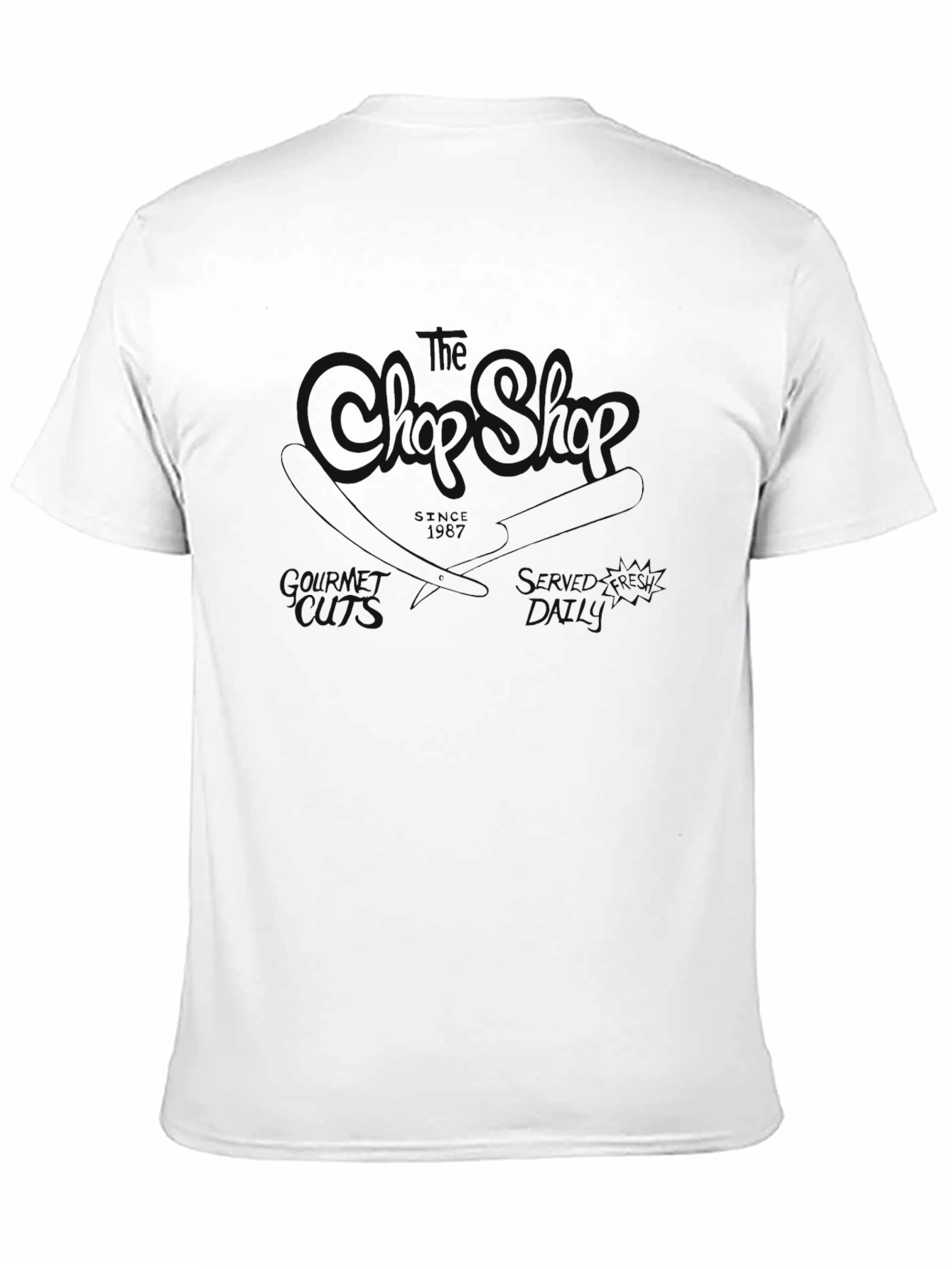 Classic Black Graphic Tee - Subtle Design Comfort