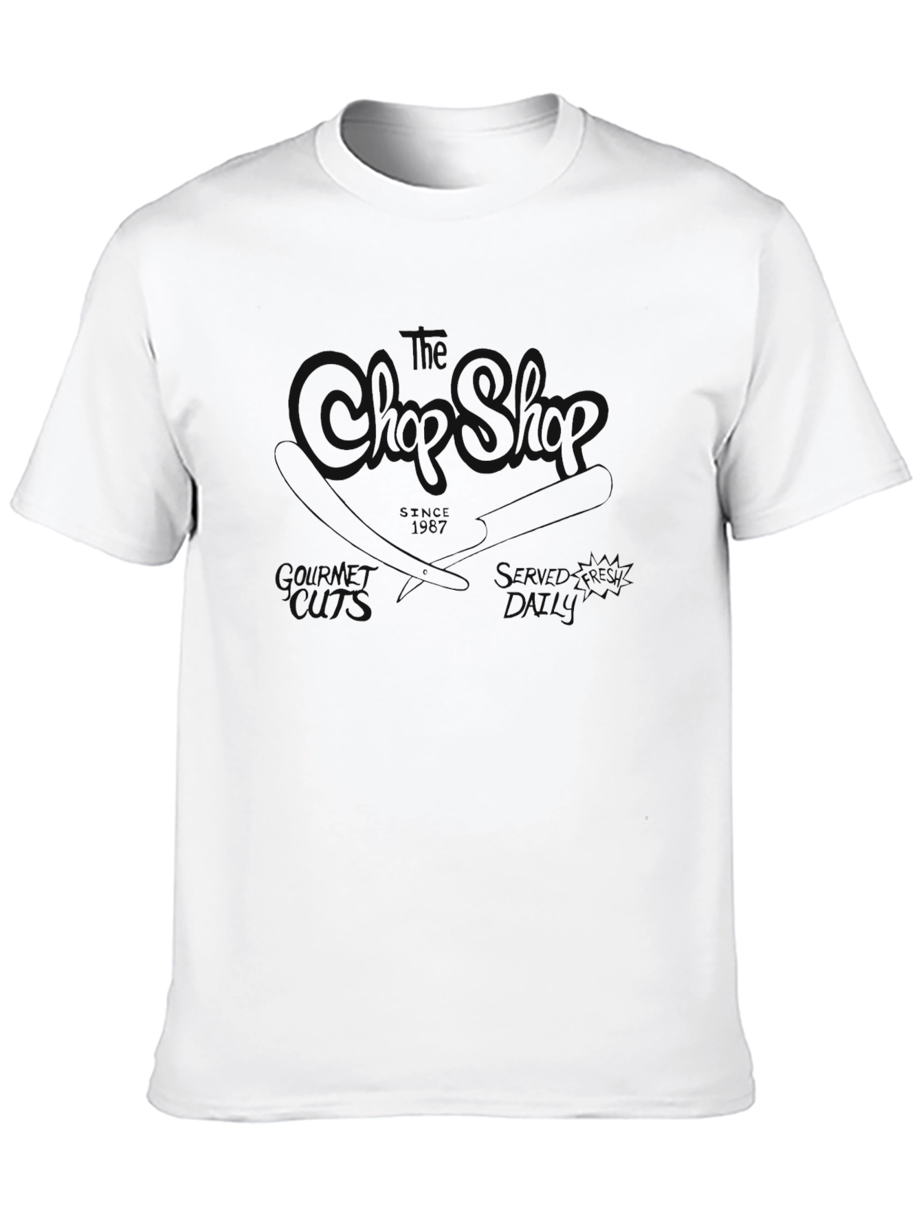 Classic Black Graphic Tee - Subtle Design Comfort