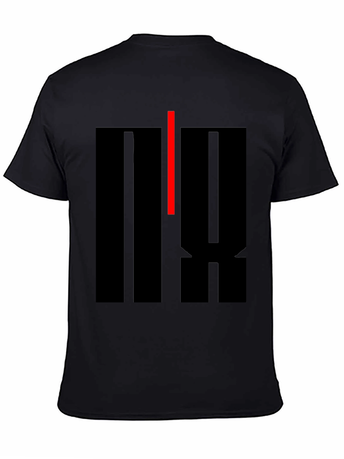 Abstract Graphic Print T-Shirt - Modern Casual Tee