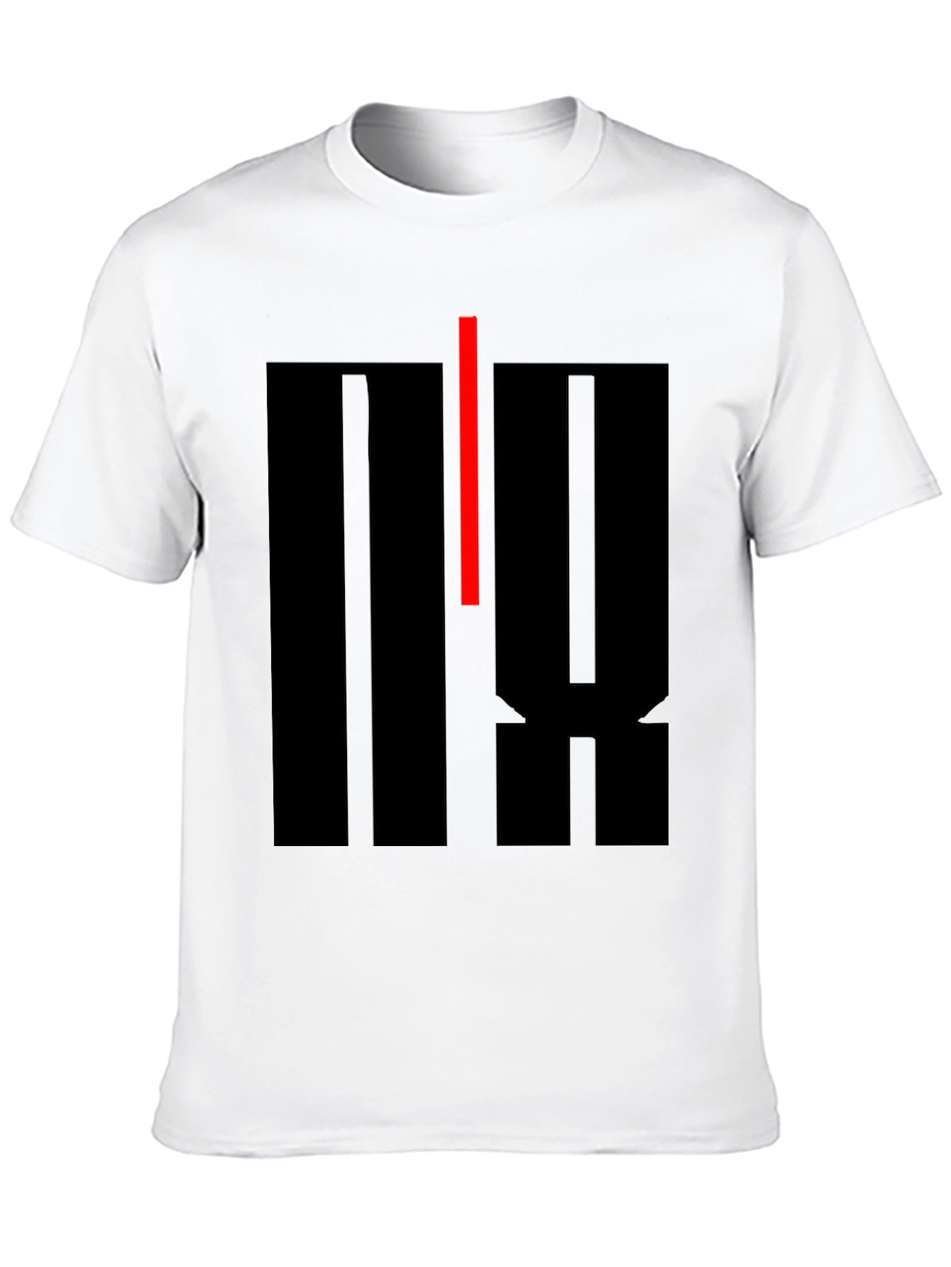 Abstract Graphic Print T-Shirt - Modern Casual Tee
