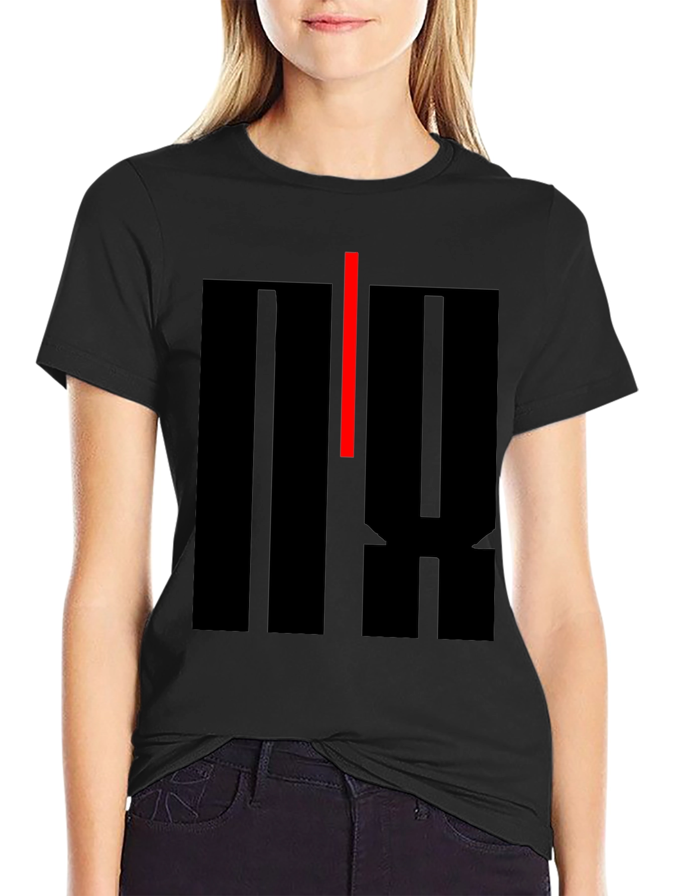 Abstract Graphic Print T-Shirt - Modern Casual Tee