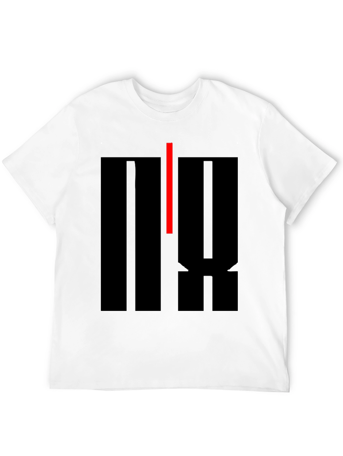 Abstract Graphic Print T-Shirt - Modern Casual Tee