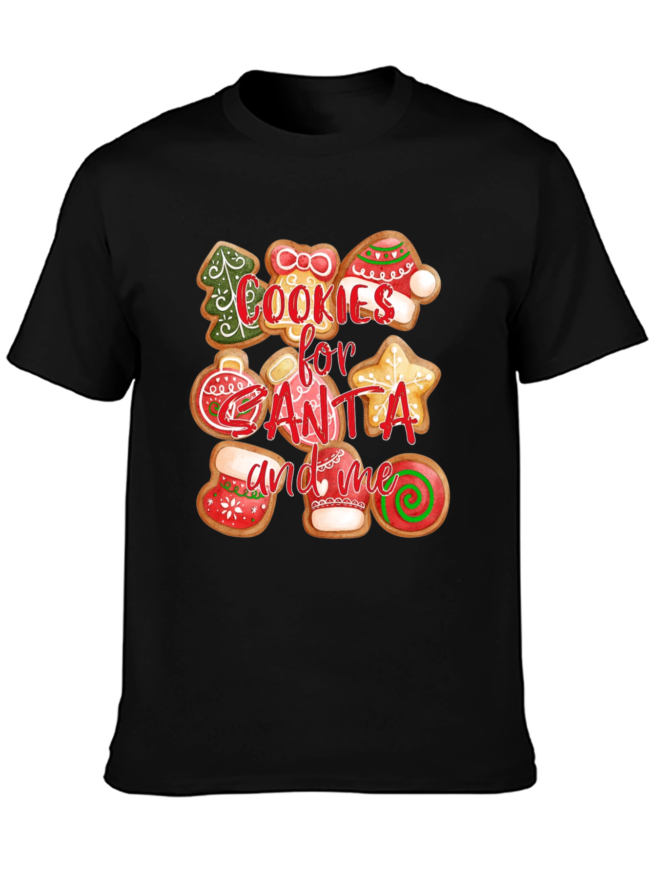 Cookies for Santa Graphic Tee