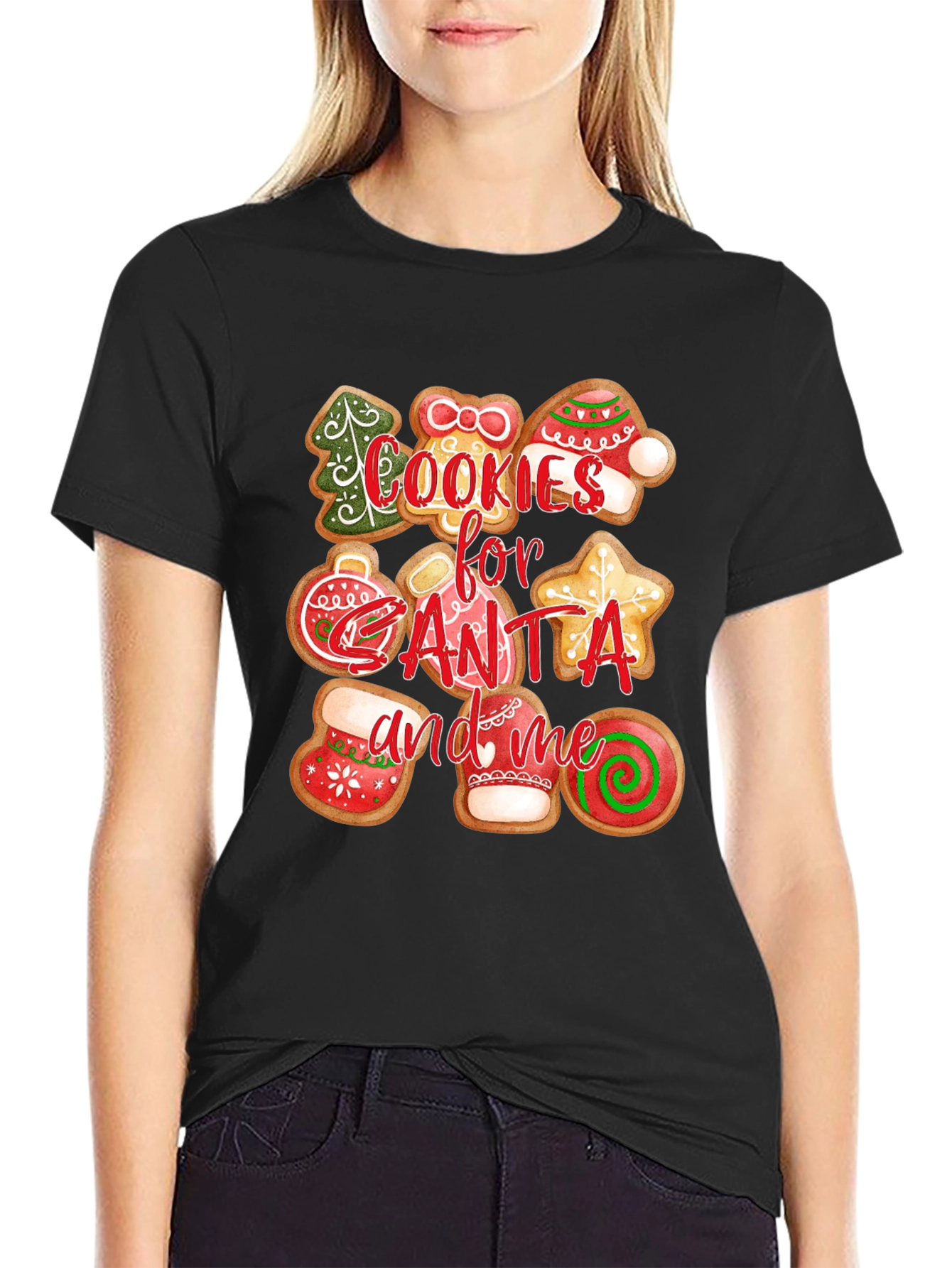 Cookies for Santa Graphic Tee
