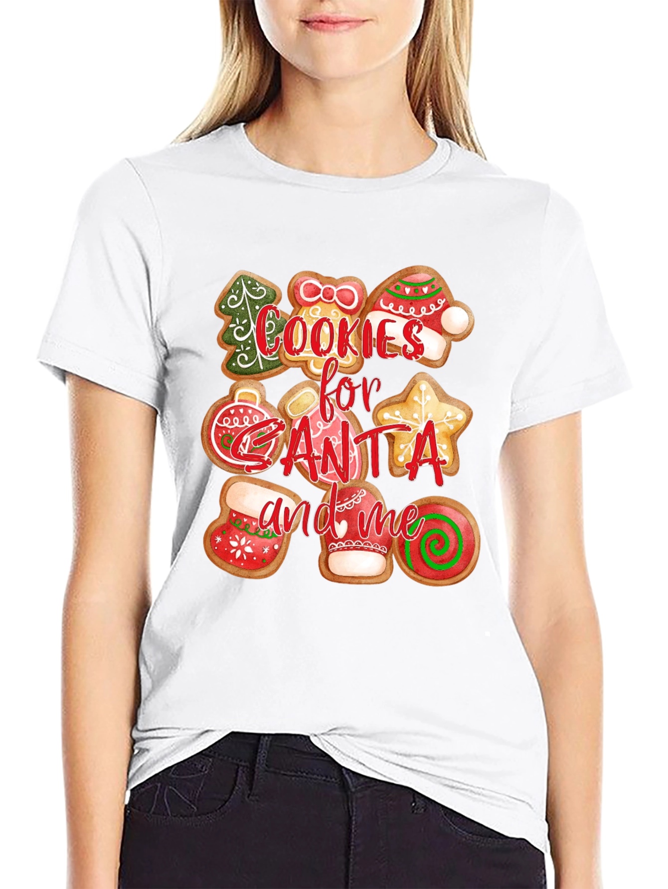 Cookies for Santa Graphic Tee
