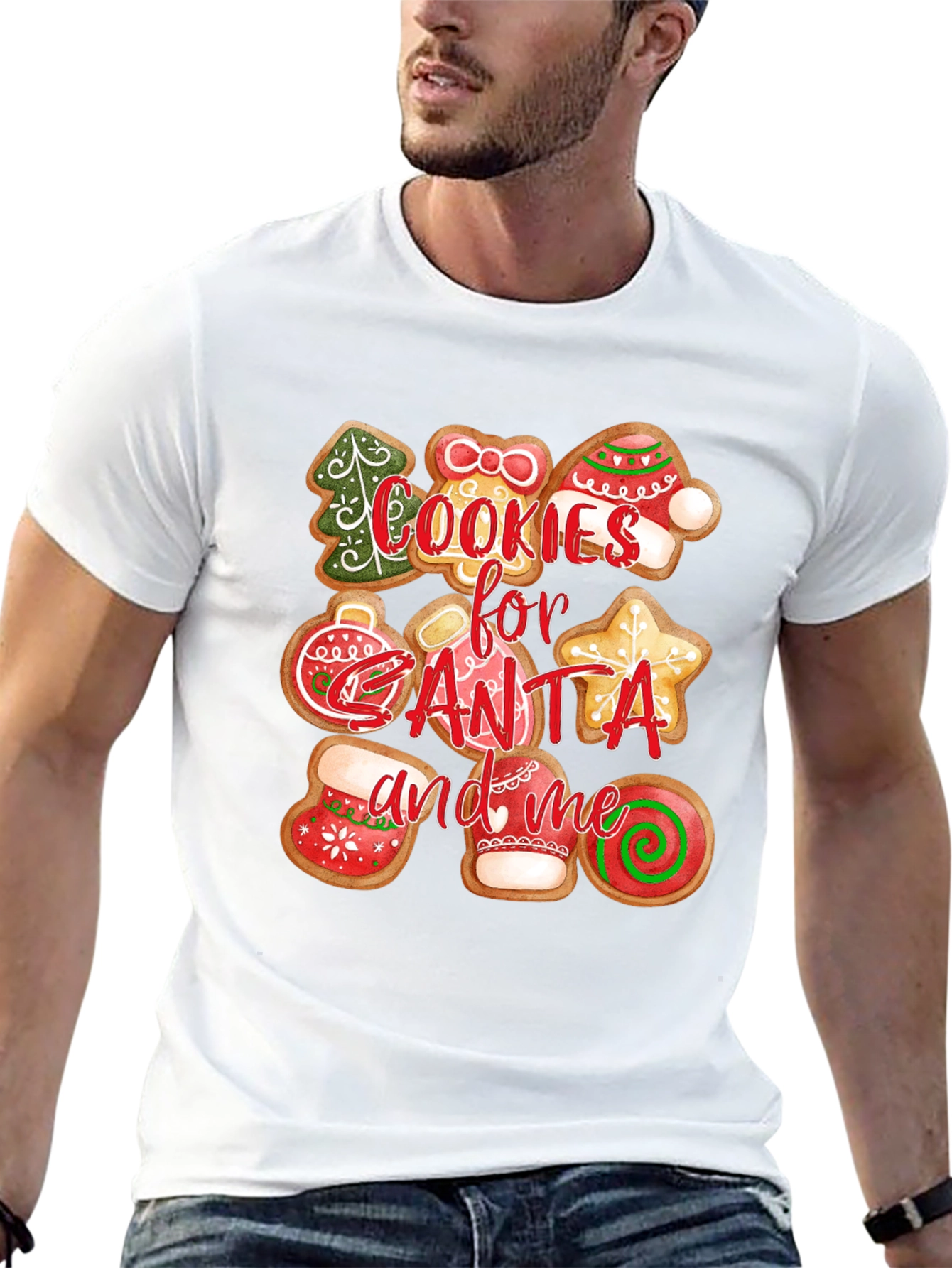Cookies for Santa Graphic Tee